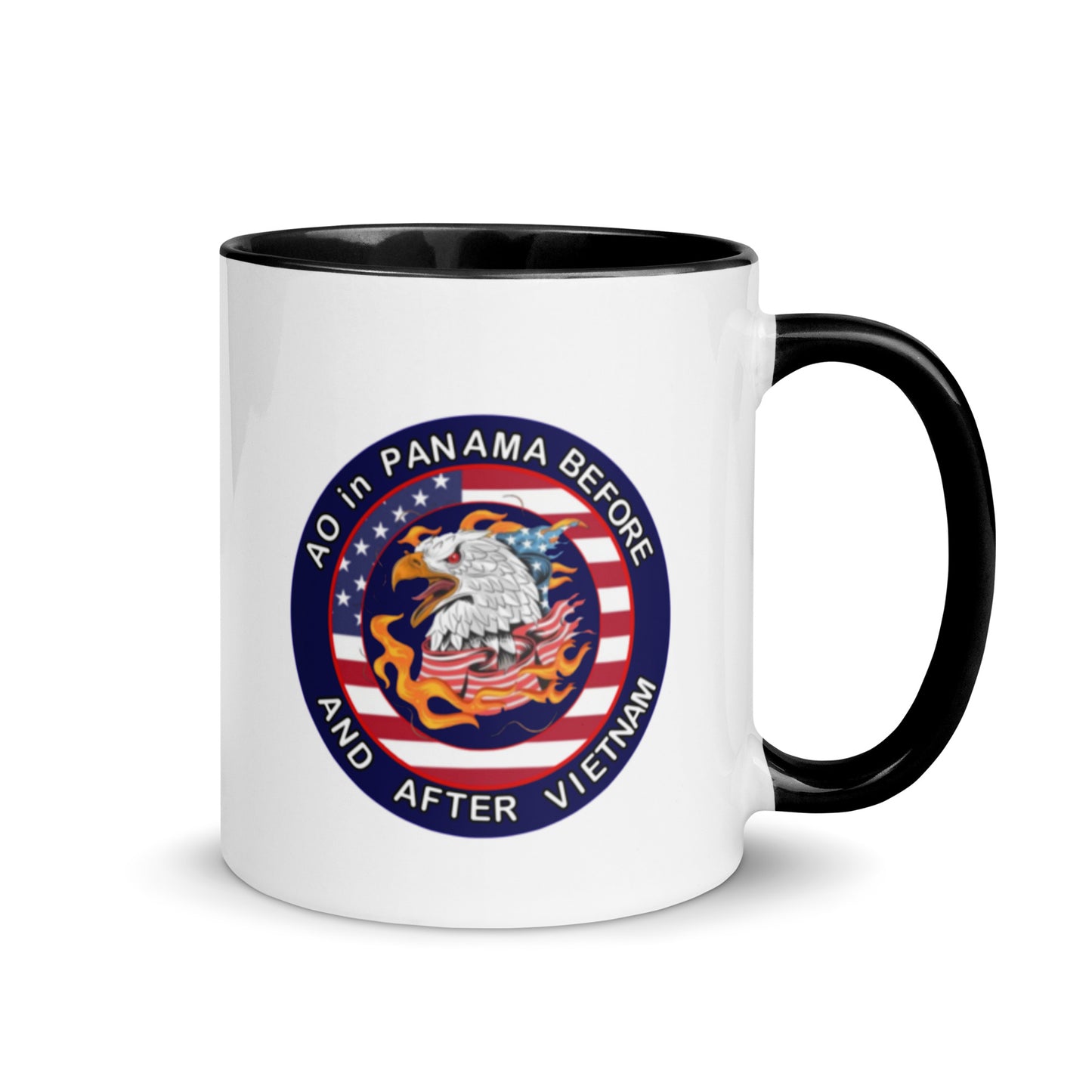 Mug with Color Inside - AO in Panama before and after Vietnam