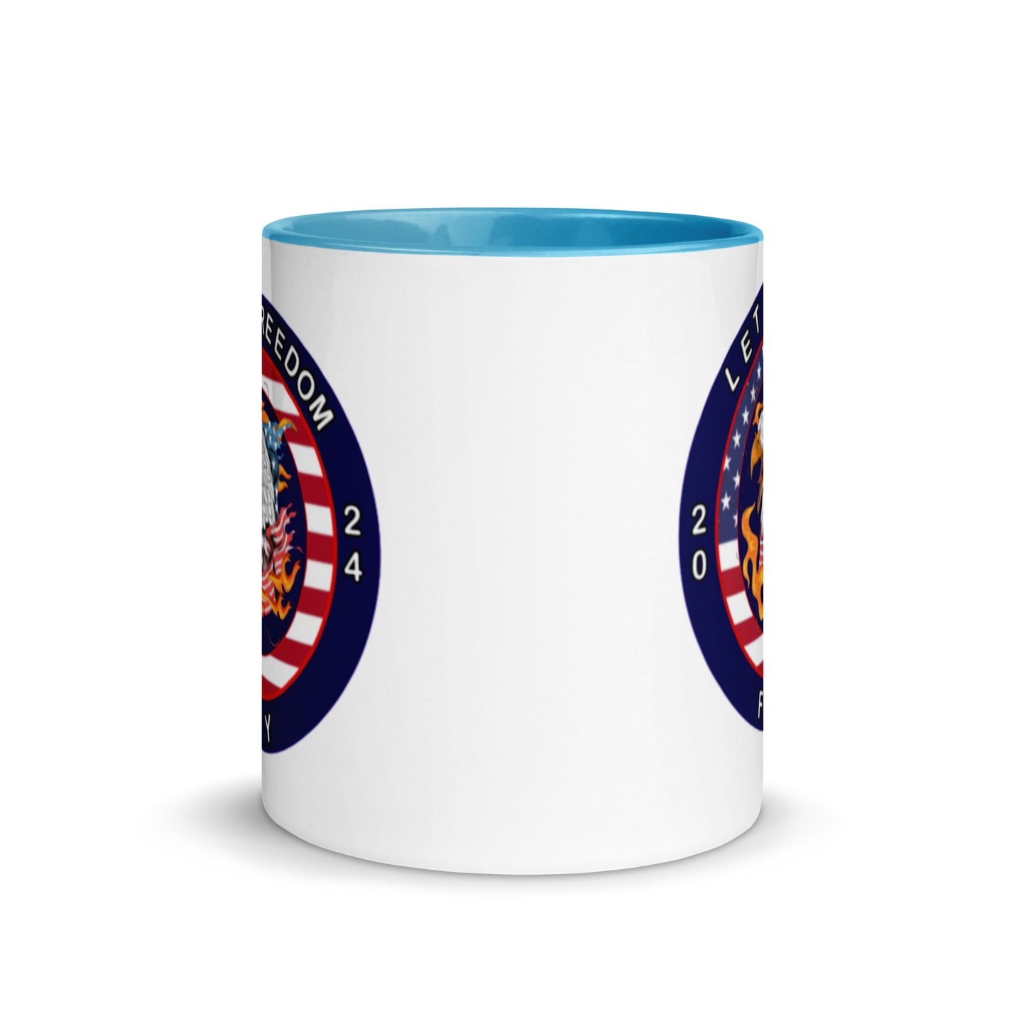Mug with Color Inside - Let Freedom Fly design