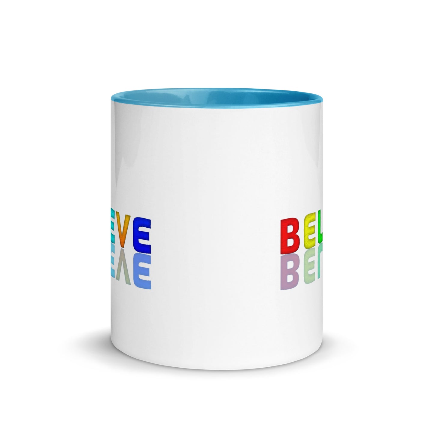 Mug with Color Inside - believe design
