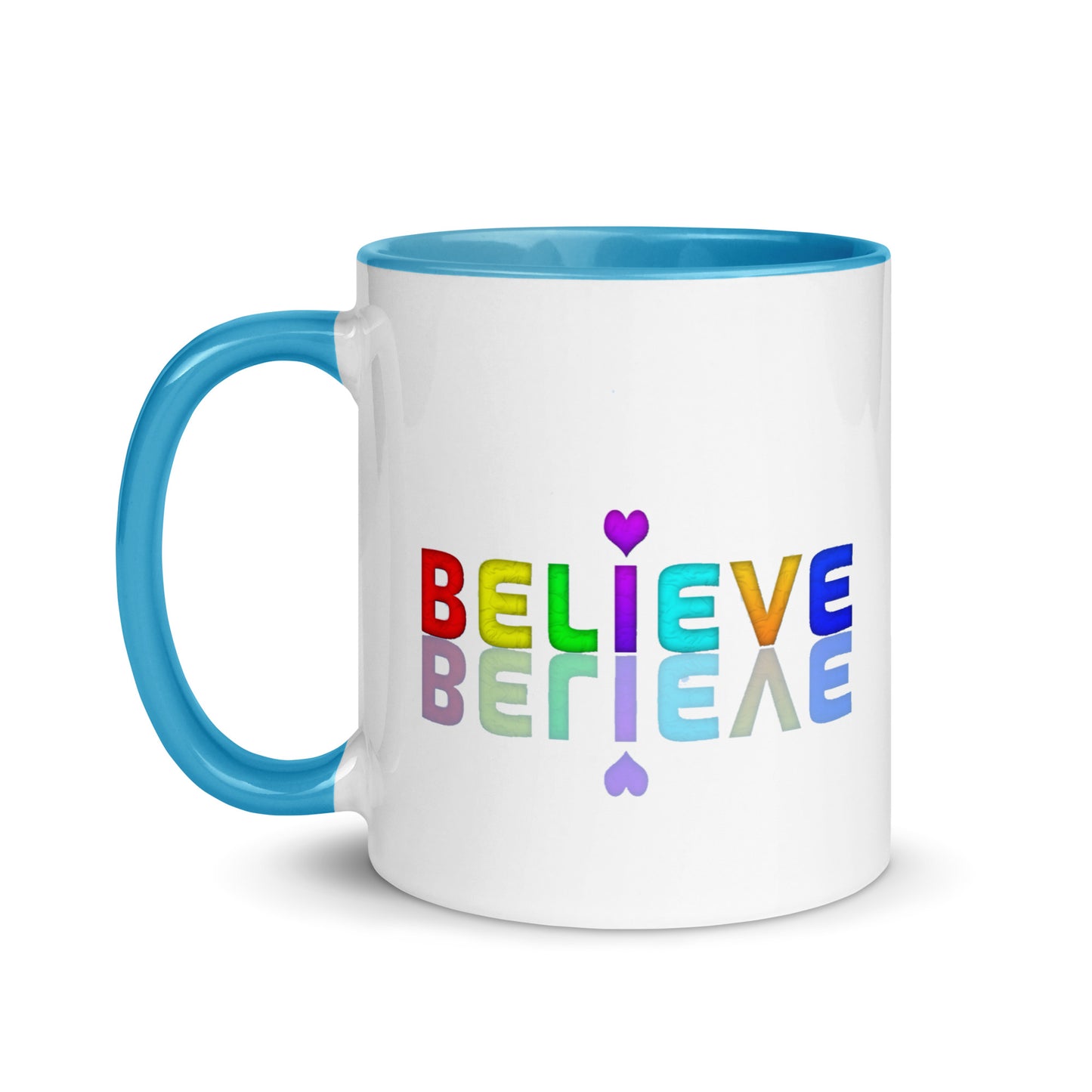 Mug with Color Inside - believe design