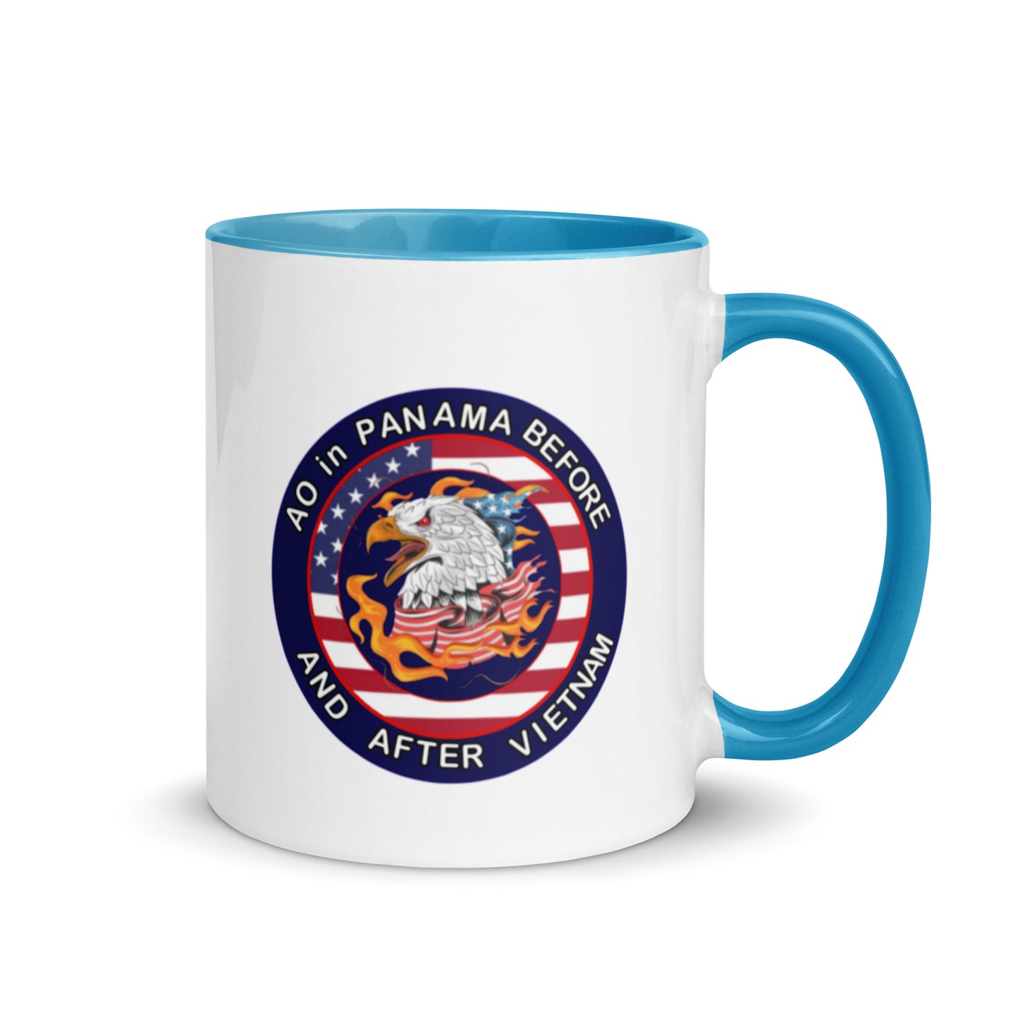 Mug with Color Inside - AO in Panama before and after Vietnam