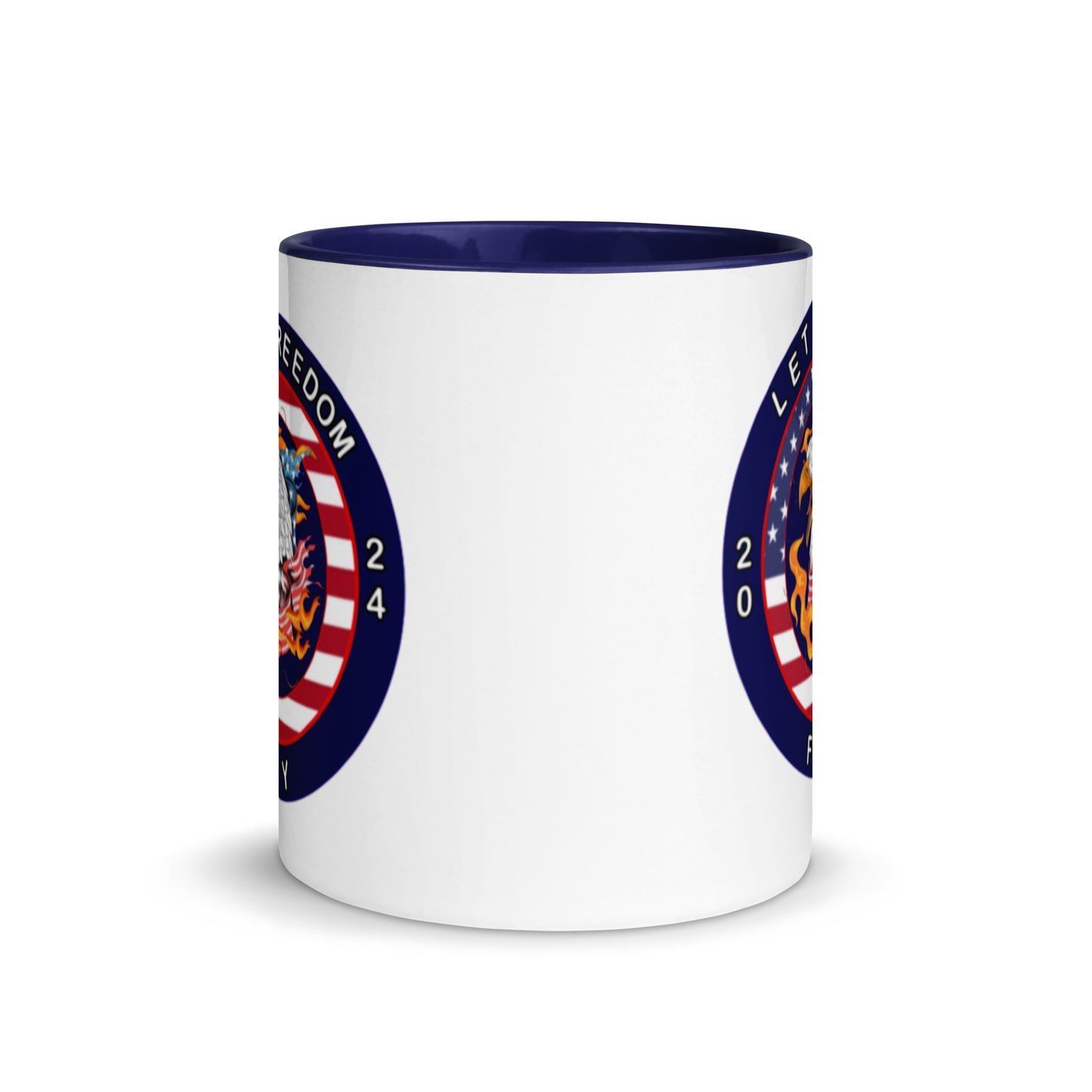 Mug with Color Inside - Let Freedom Fly design