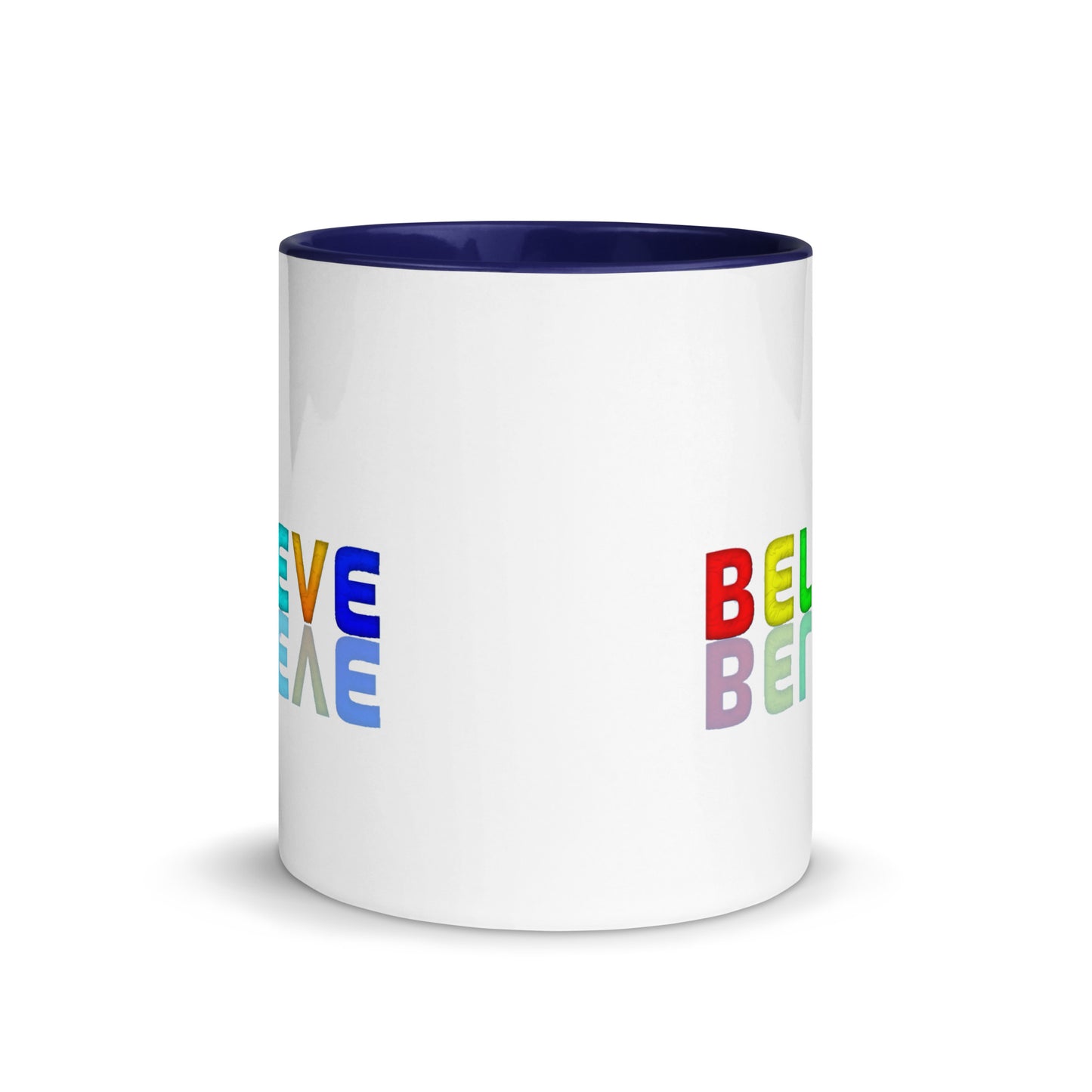 Mug with Color Inside - believe design