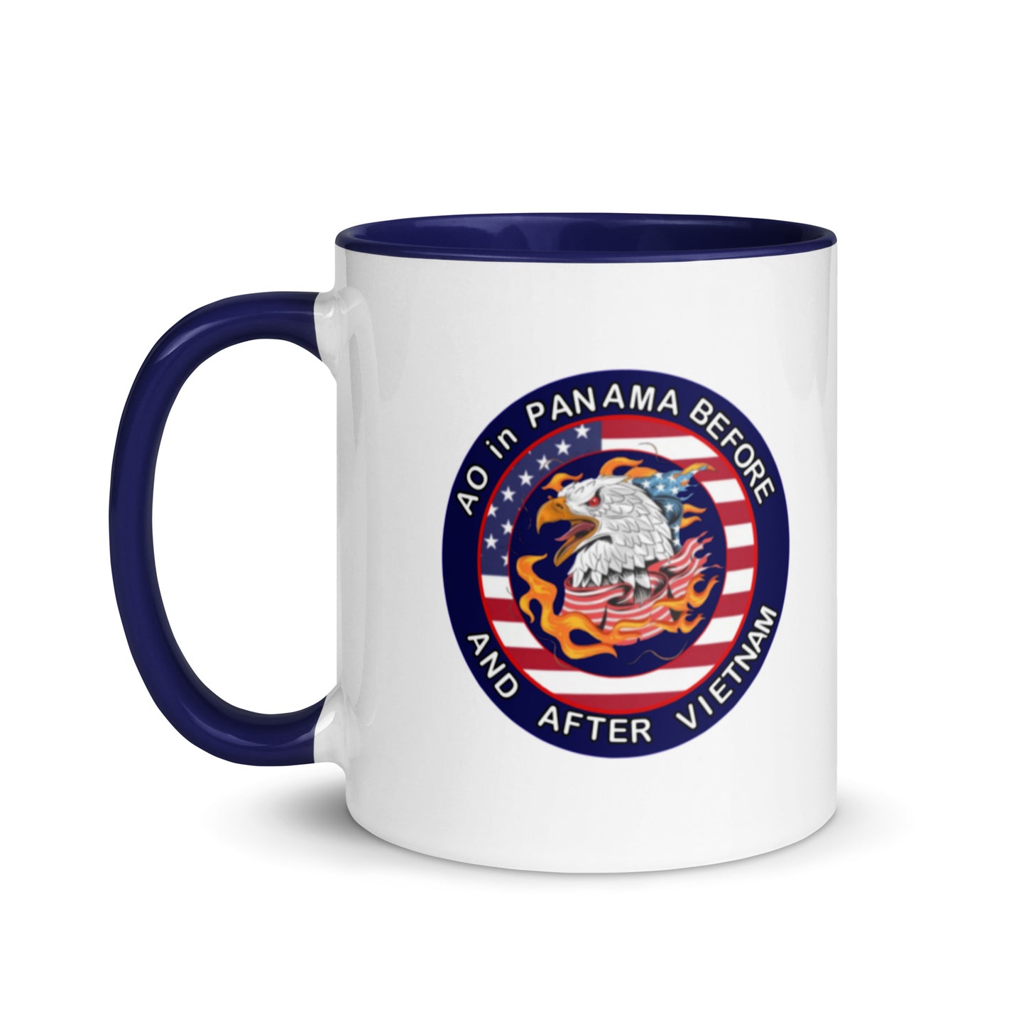 Mug with Color Inside - AO in Panama before and after Vietnam