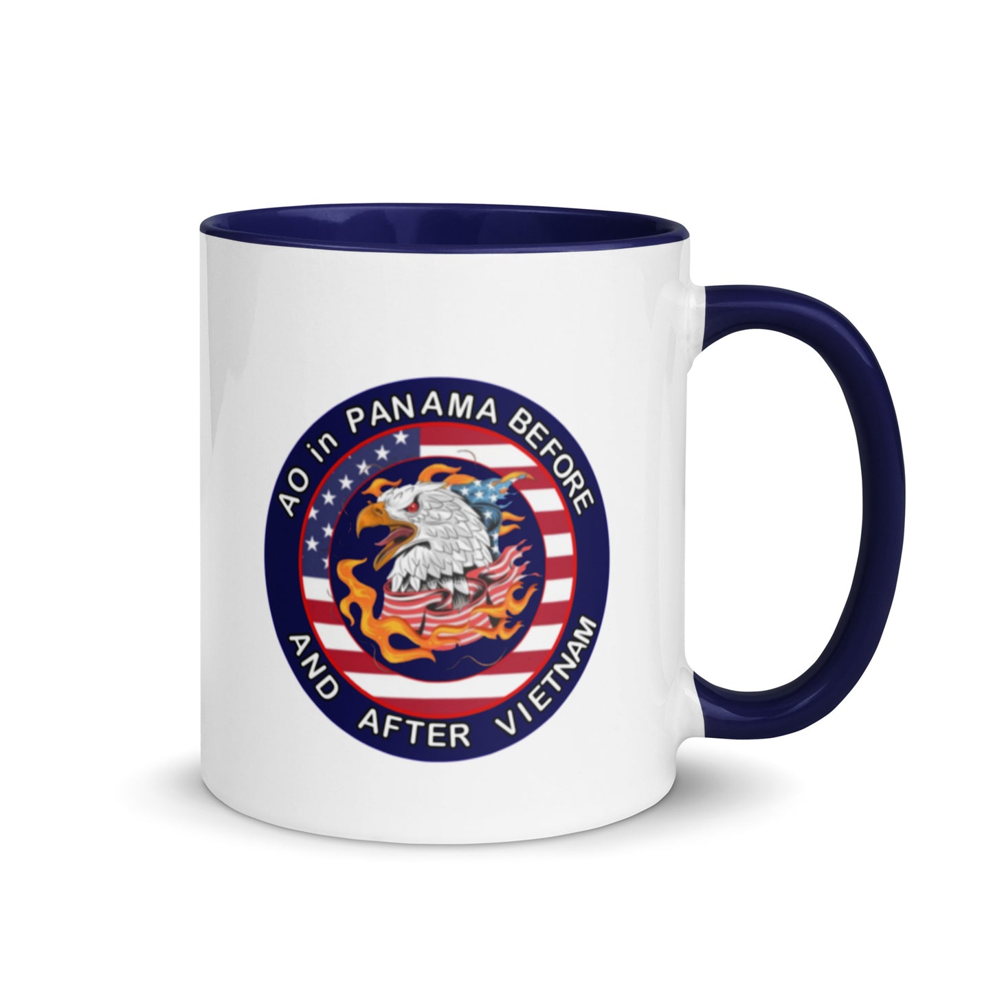 Mug with Color Inside - AO in Panama before and after Vietnam