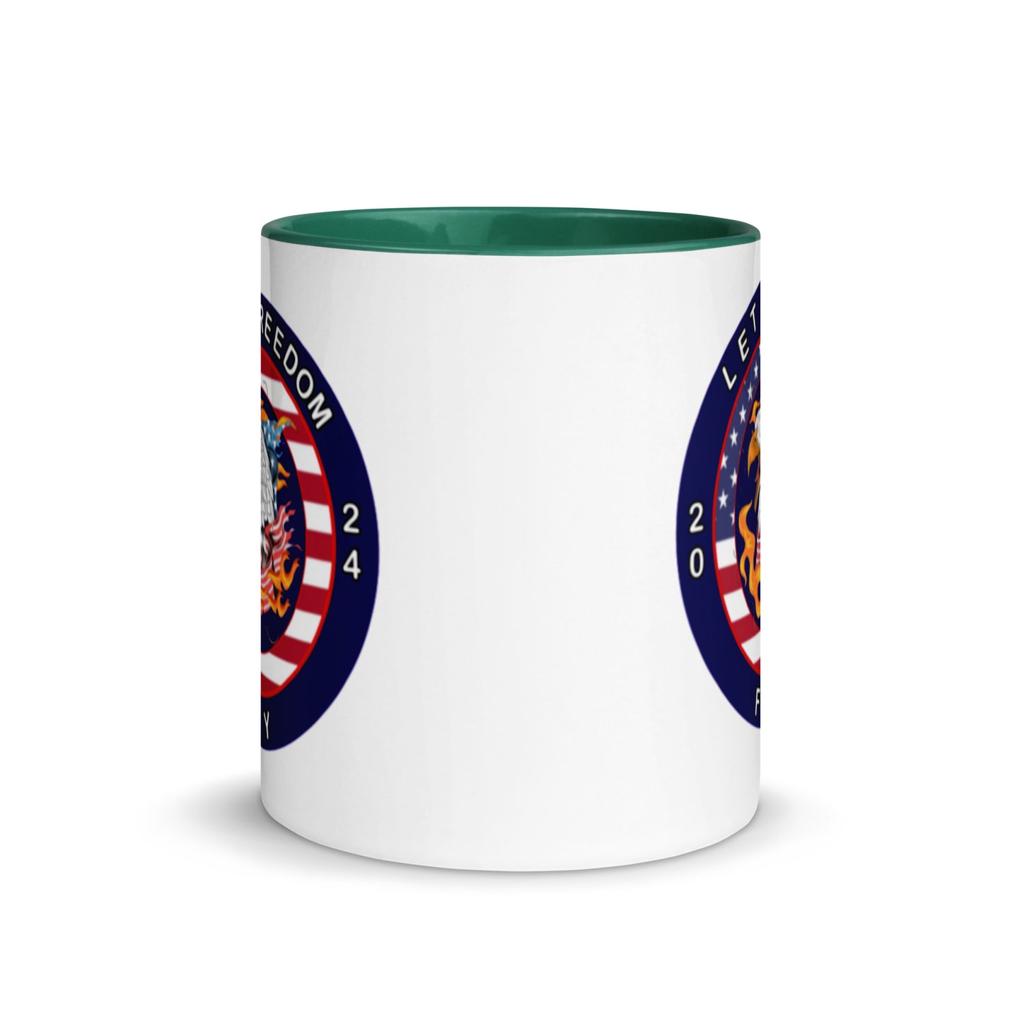 Mug with Color Inside - Let Freedom Fly design