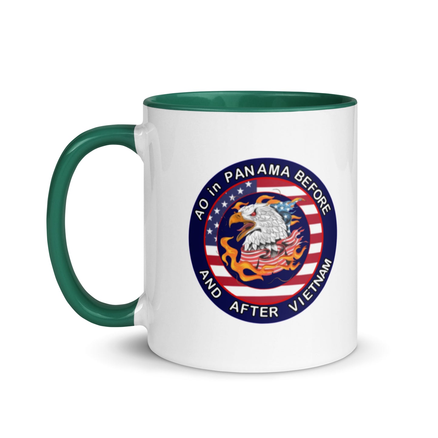 Mug with Color Inside - AO in Panama before and after Vietnam