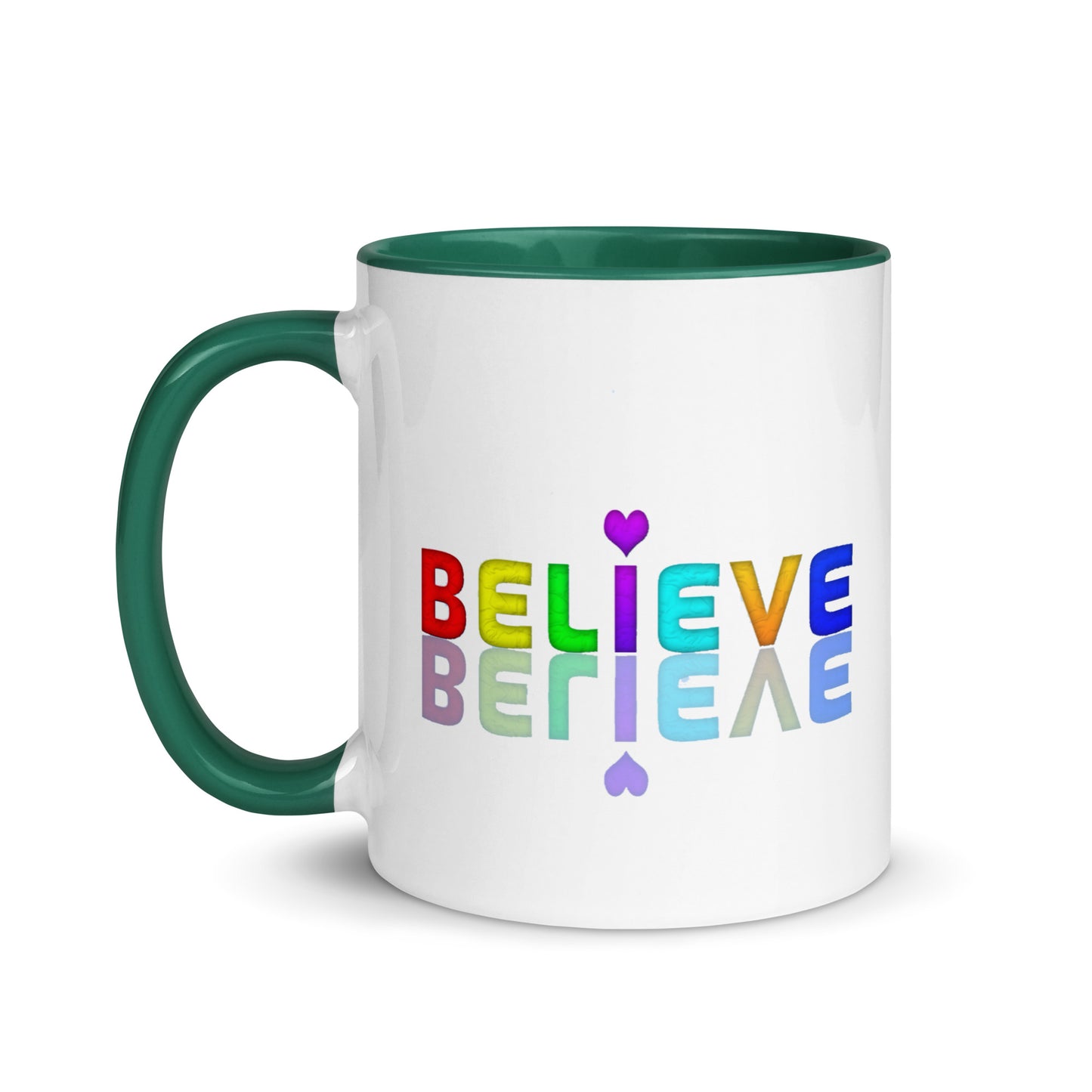 Mug with Color Inside - believe design