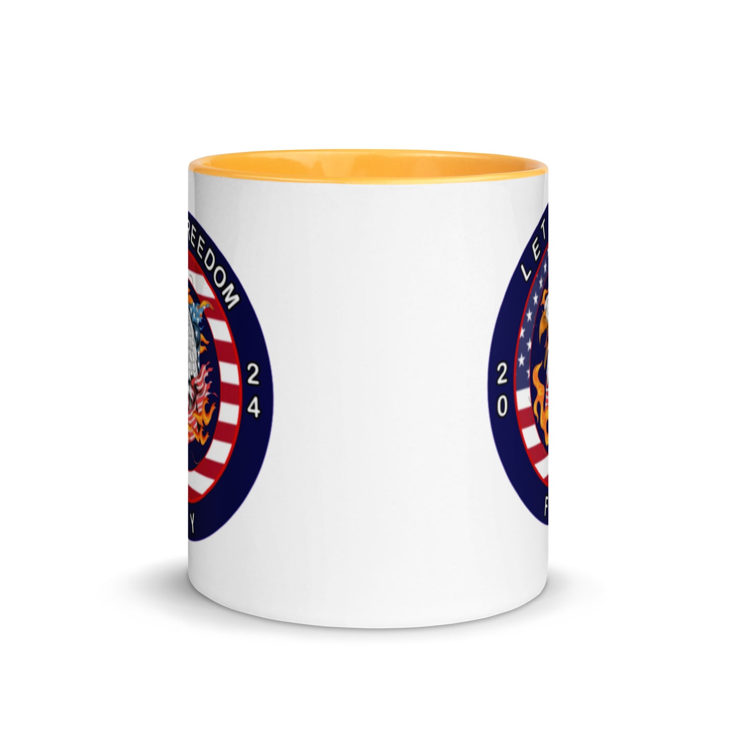Mug with Color Inside - Let Freedom Fly design