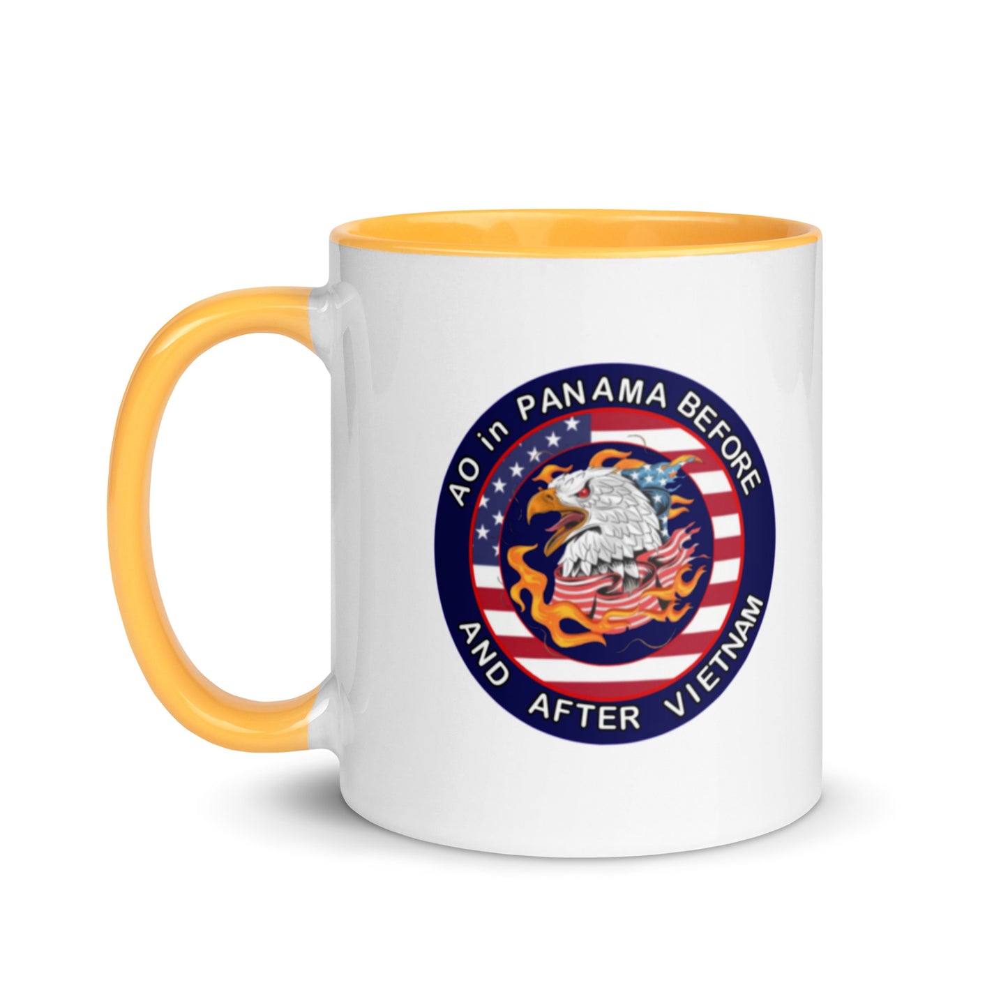 Mug with Color Inside - AO in Panama before and after Vietnam