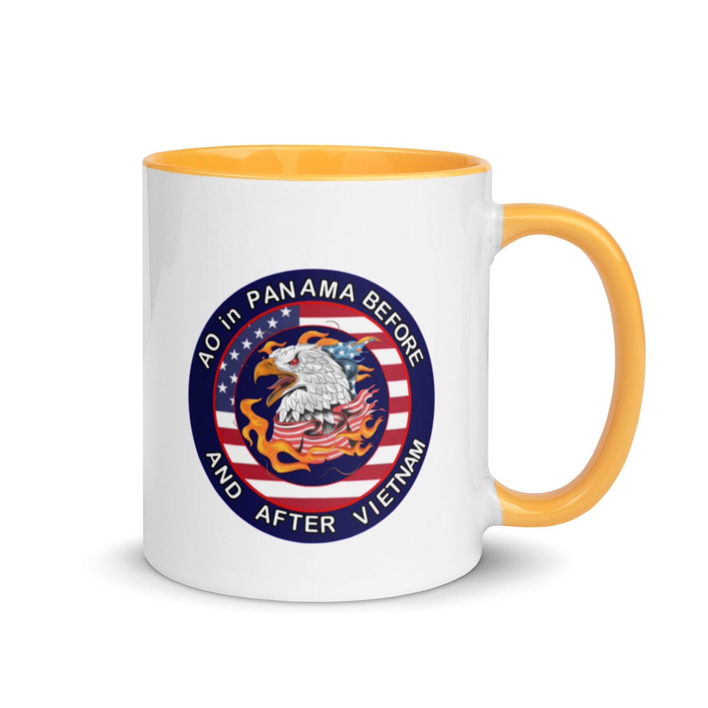 Mug with Color Inside - AO in Panama before and after Vietnam