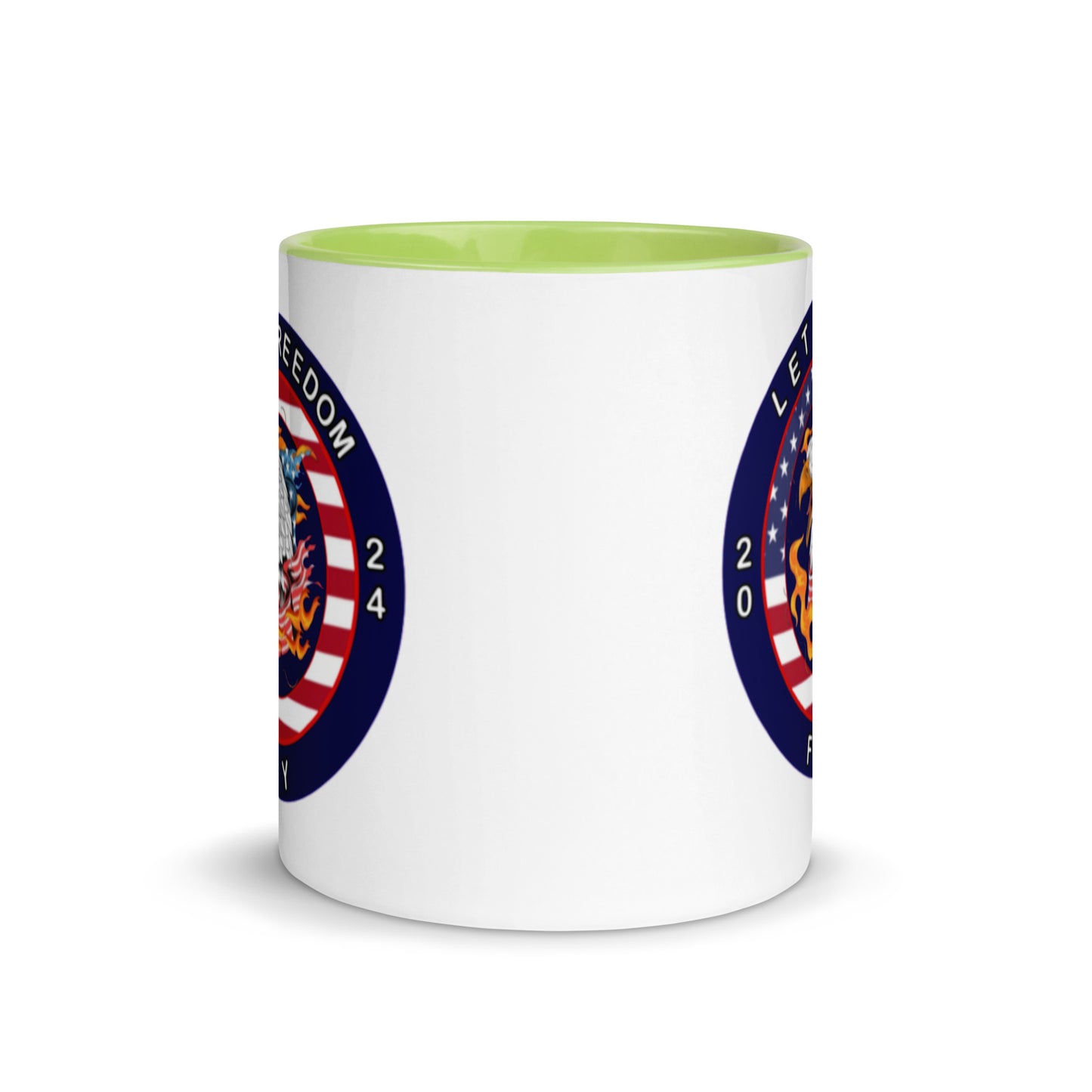 Mug with Color Inside - Let Freedom Fly design