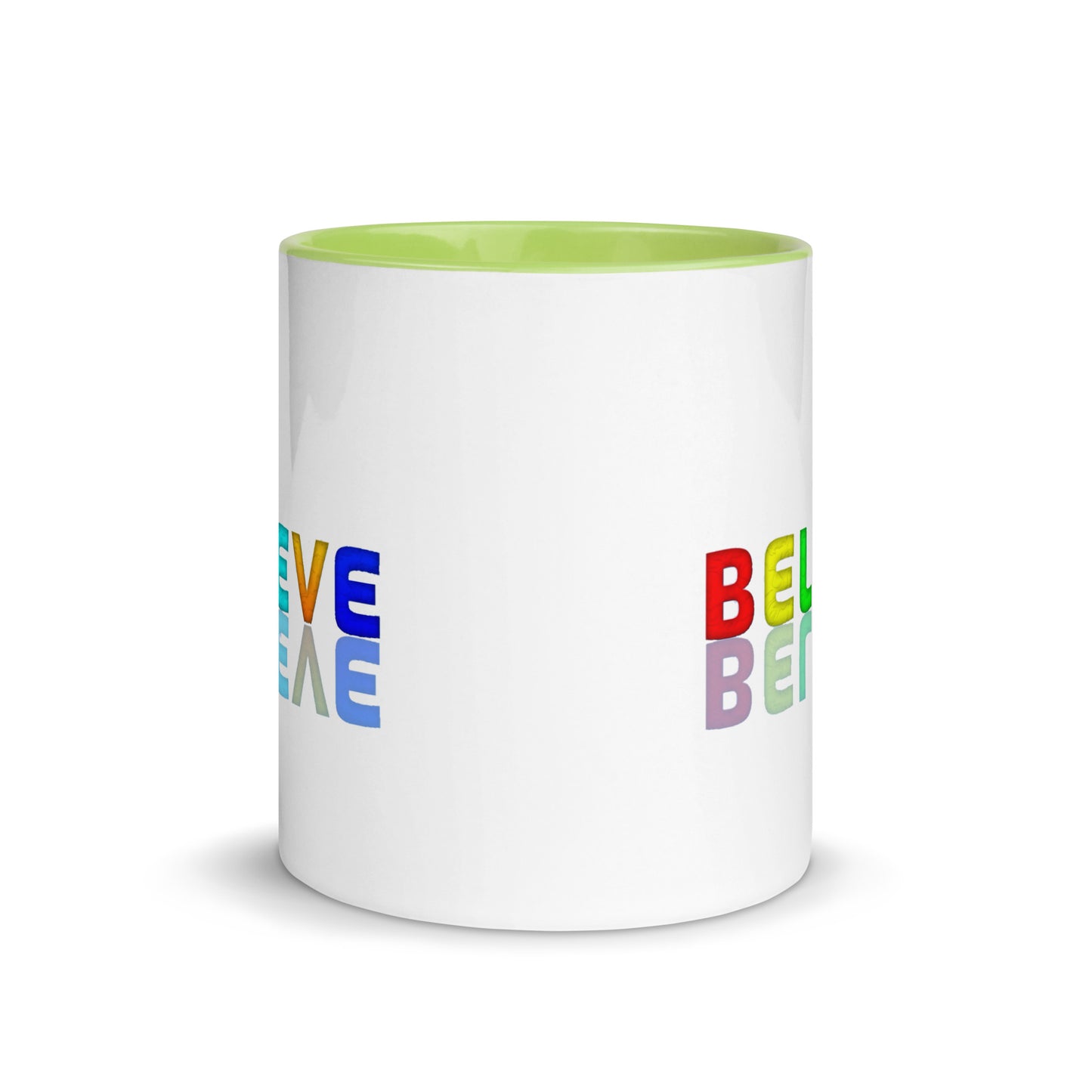 Mug with Color Inside - believe design
