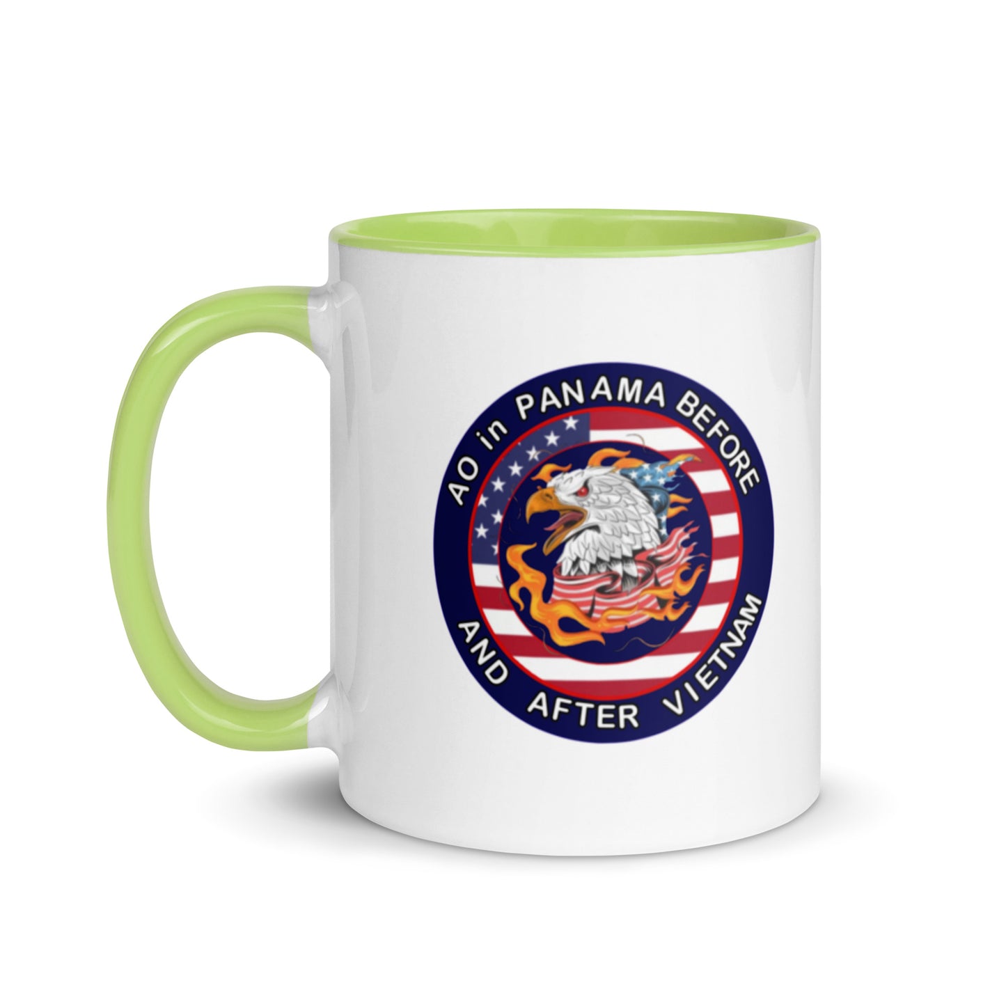 Mug with Color Inside - AO in Panama before and after Vietnam