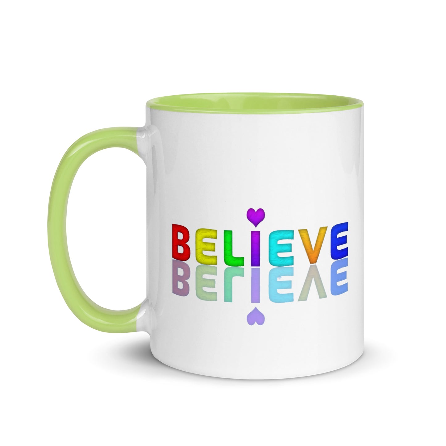 Mug with Color Inside - believe design