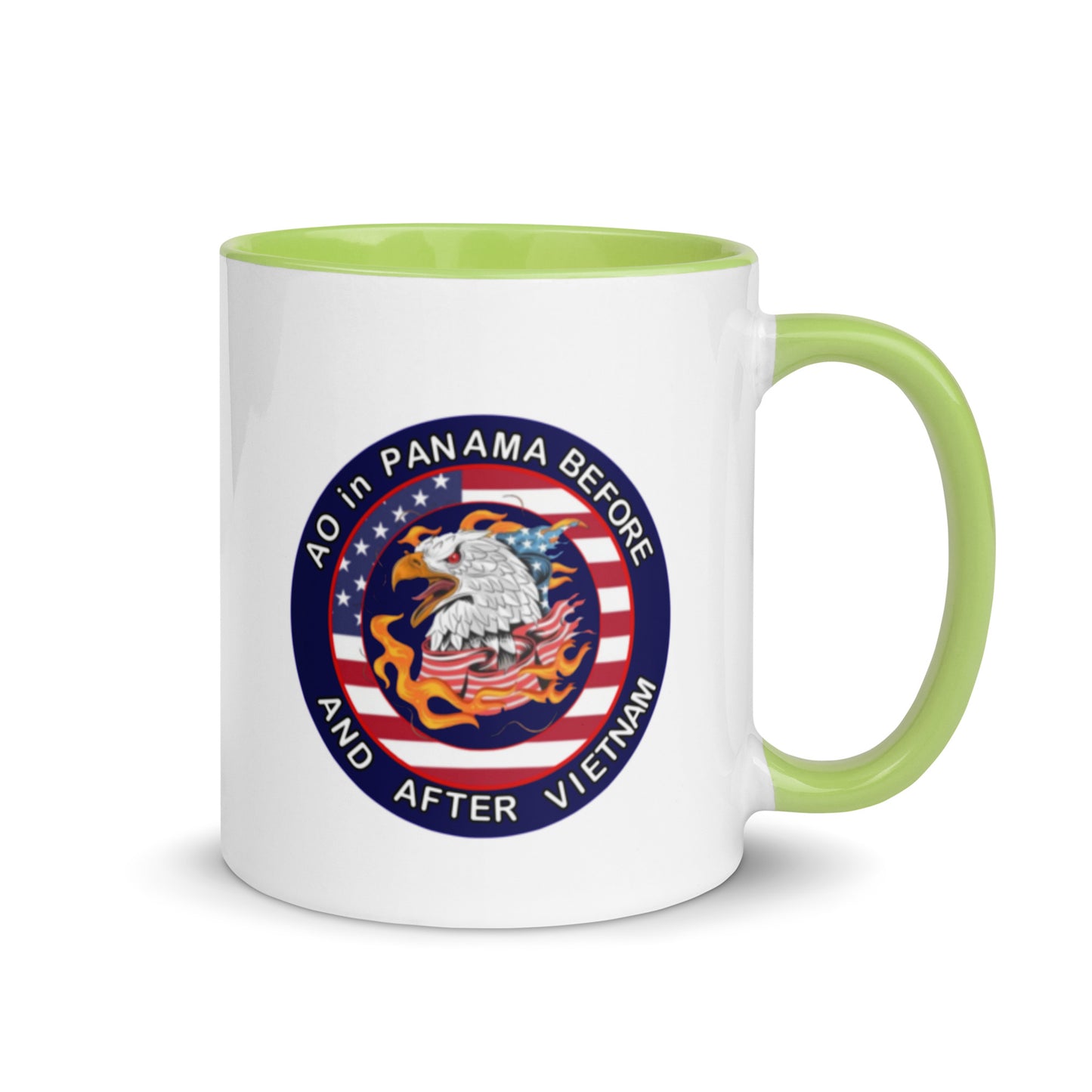 Mug with Color Inside - AO in Panama before and after Vietnam