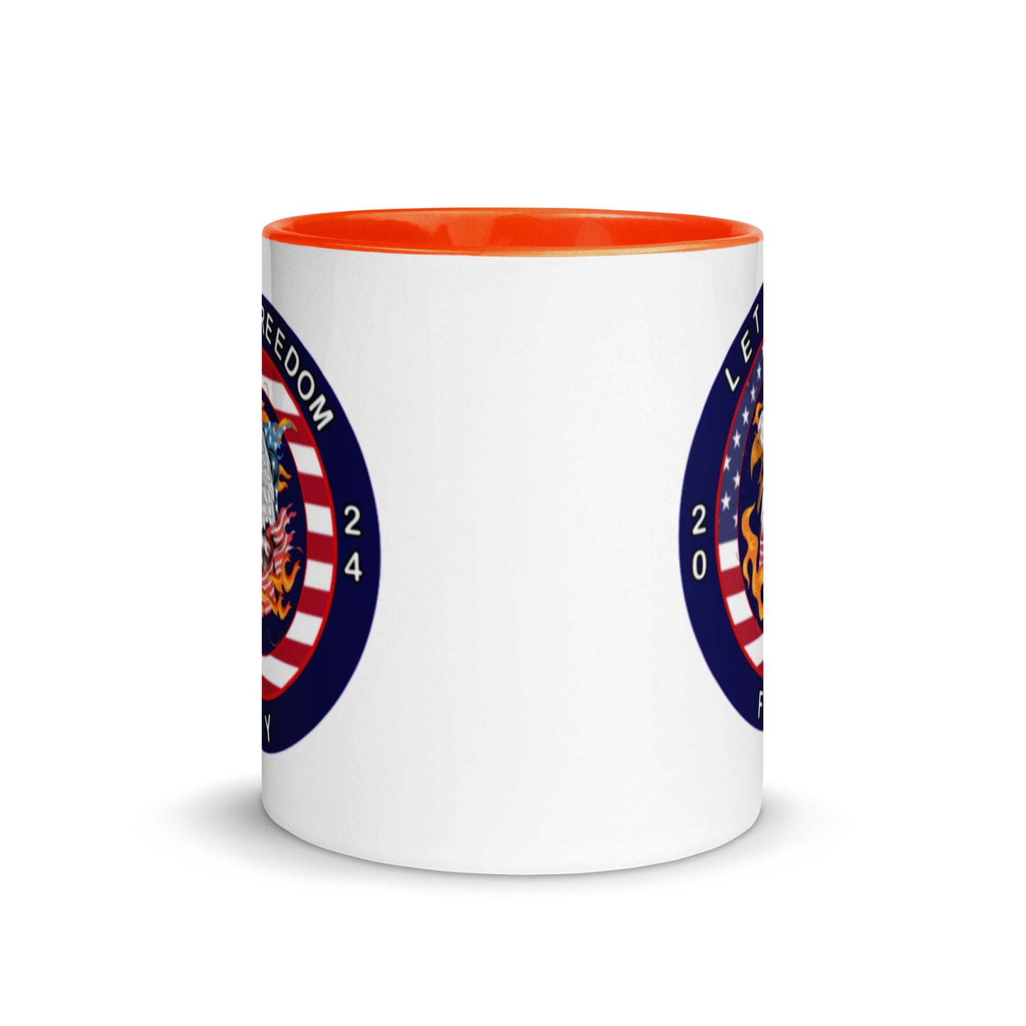 Mug with Color Inside - Let Freedom Fly design