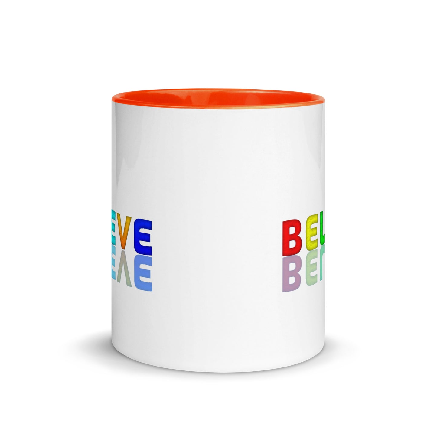 Mug with Color Inside - believe design