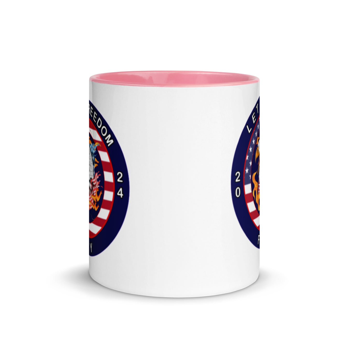Mug with Color Inside - Let Freedom Fly design