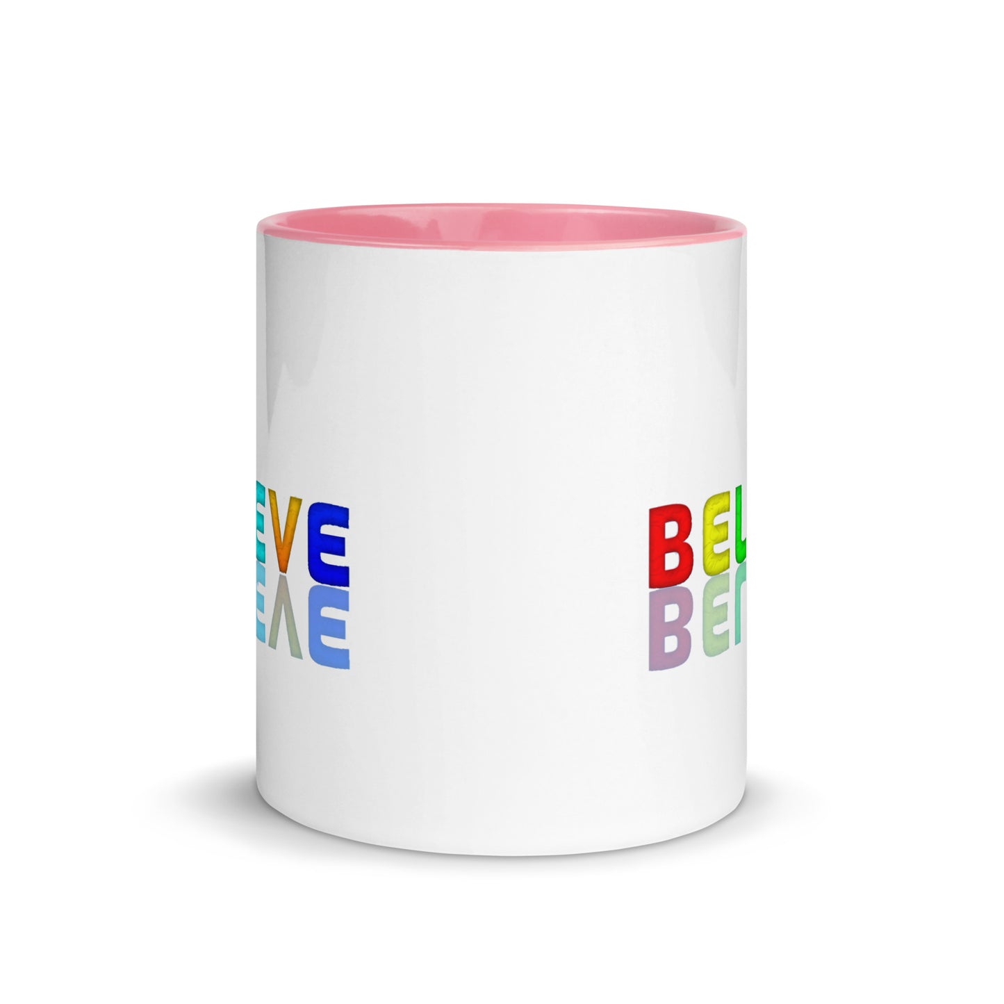 Mug with Color Inside - believe design