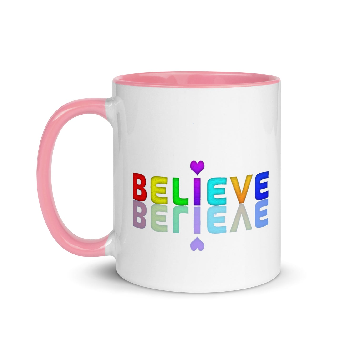 Mug with Color Inside - believe design