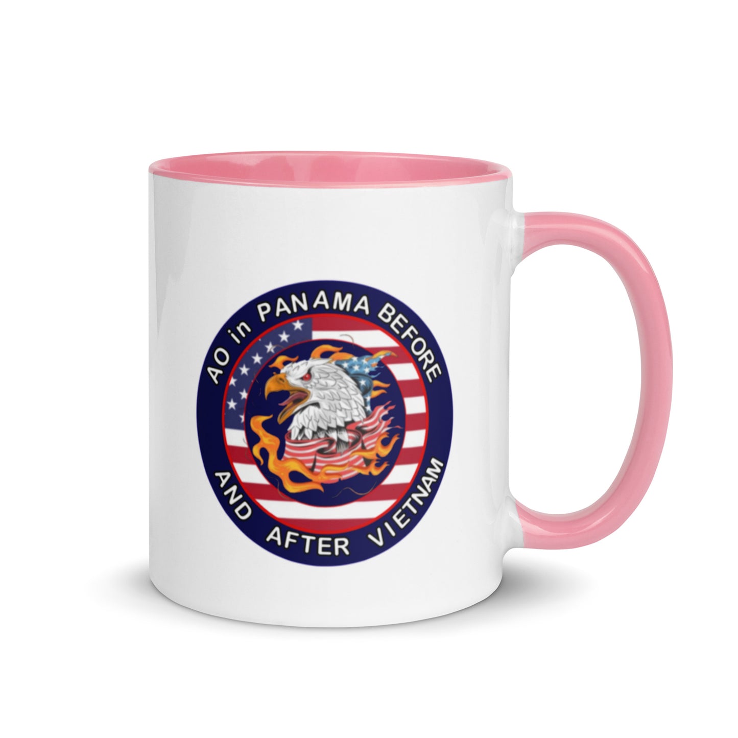 Mug with Color Inside - AO in Panama before and after Vietnam