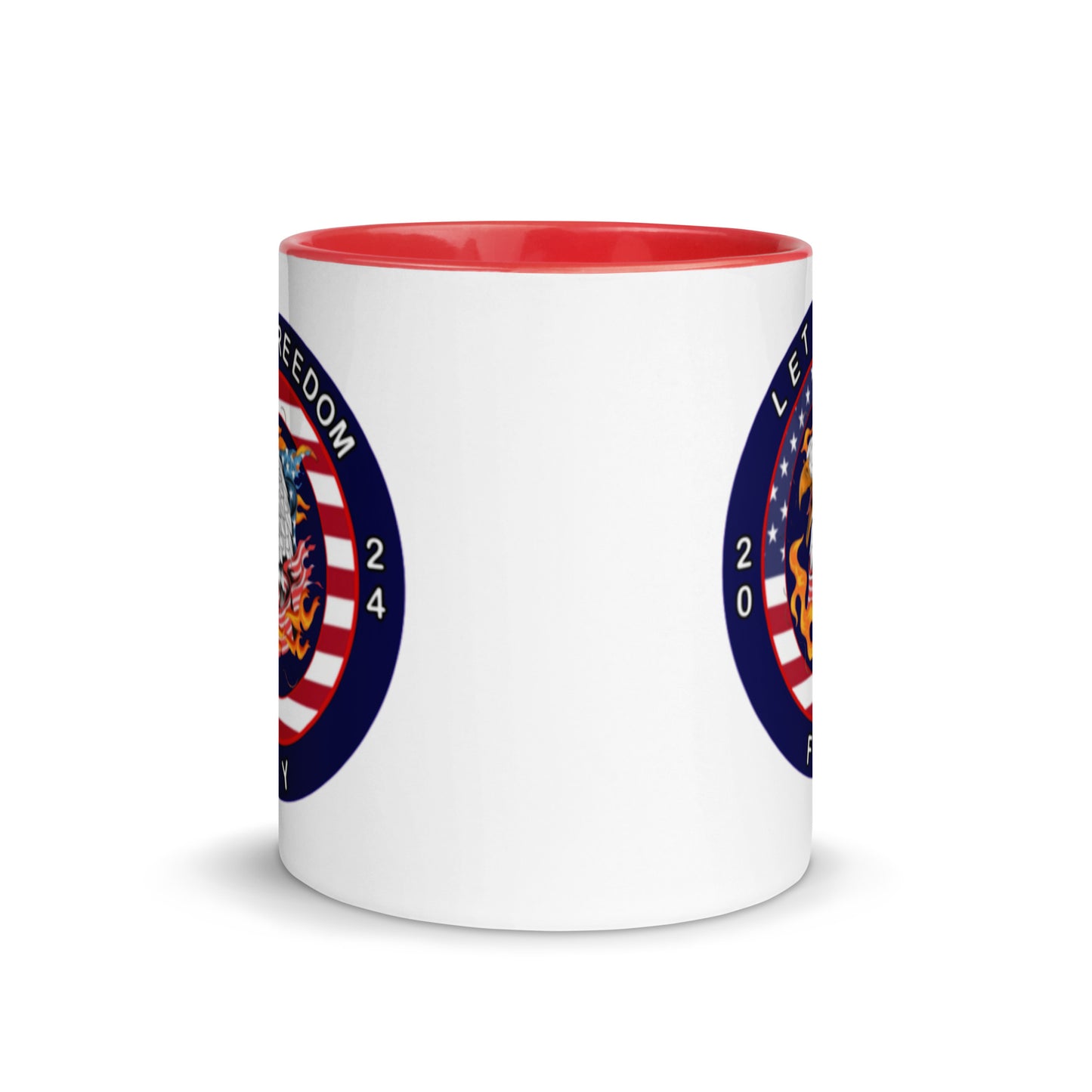 Mug with Color Inside - Let Freedom Fly design
