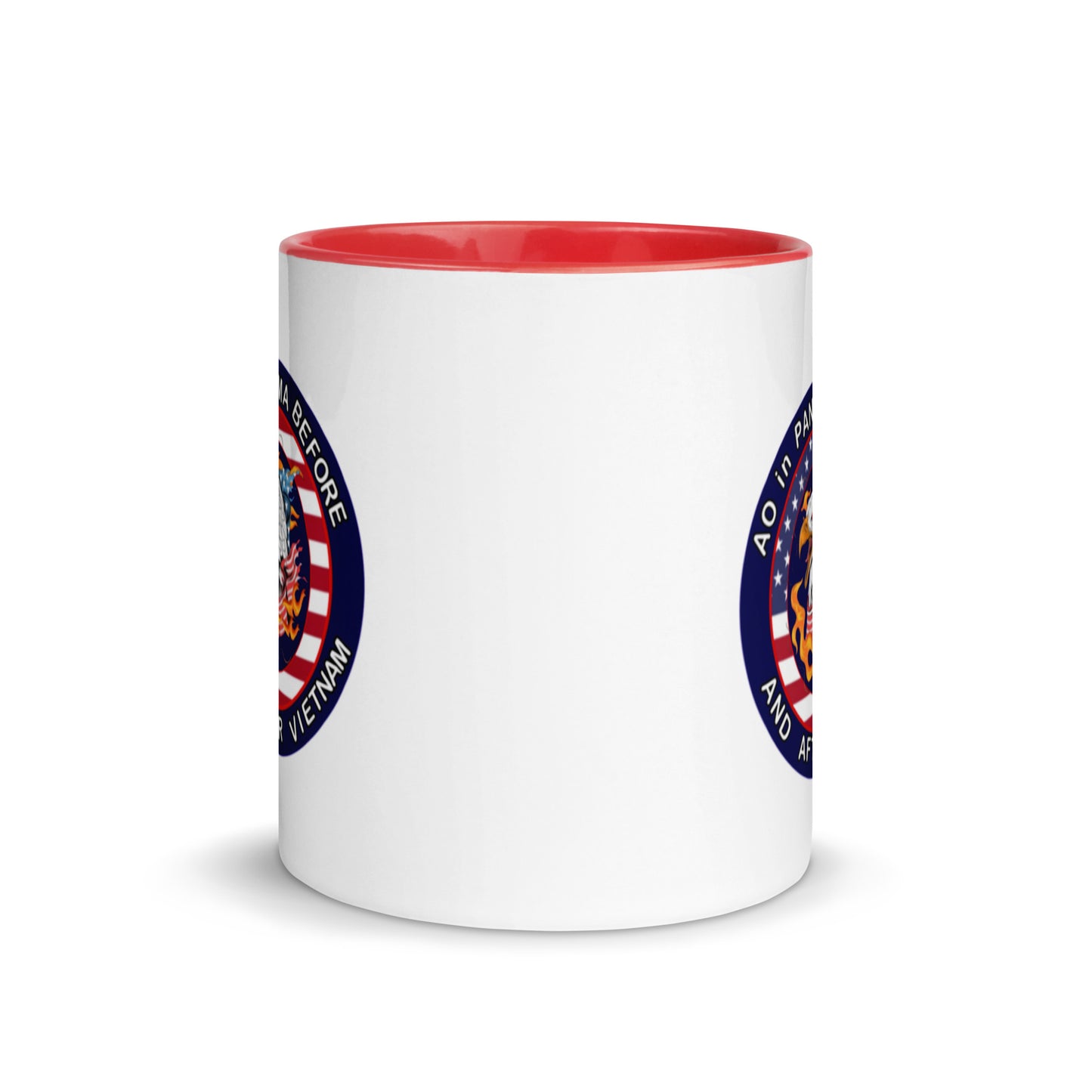Mug with Color Inside - AO in Panama before and after Vietnam