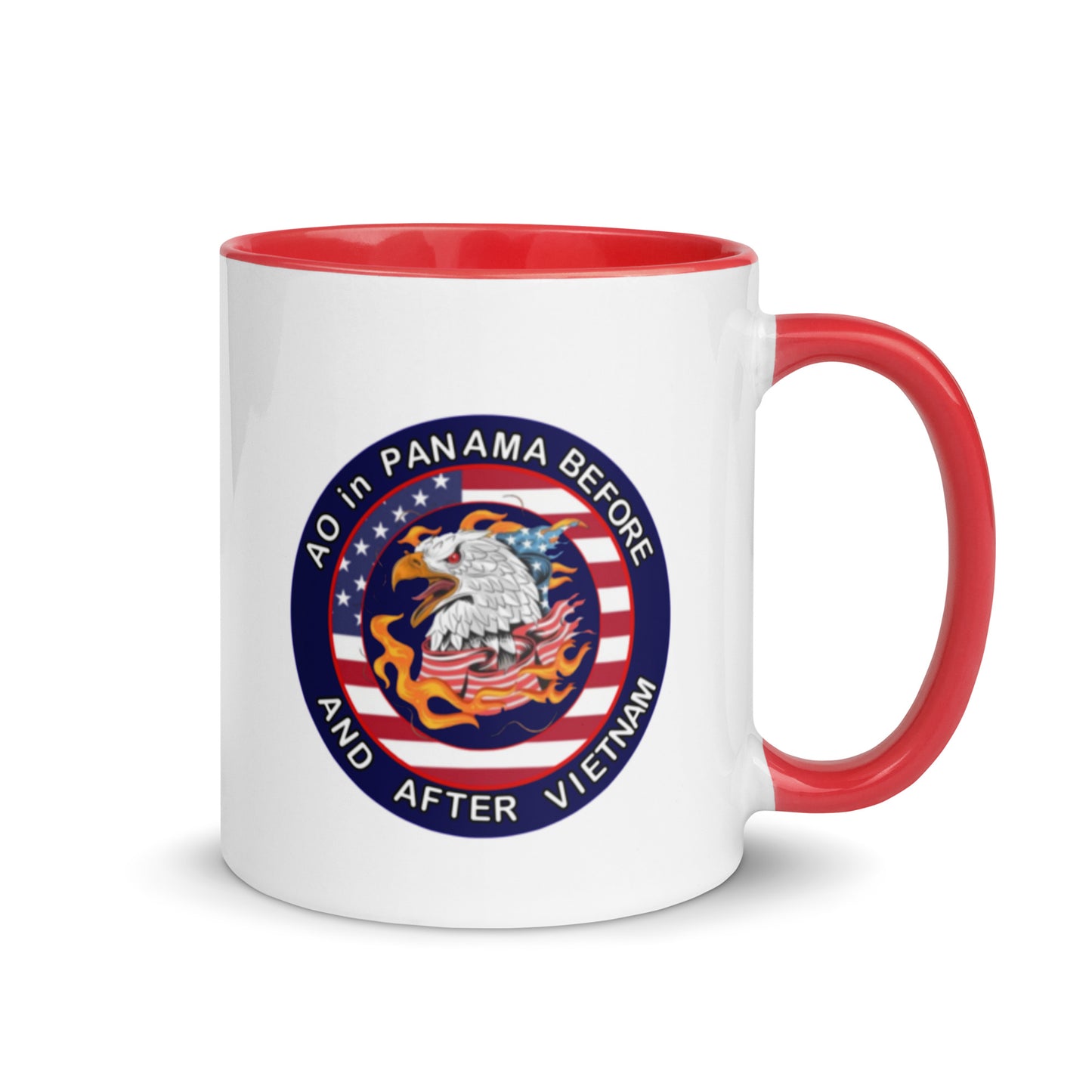 Mug with Color Inside - AO in Panama before and after Vietnam