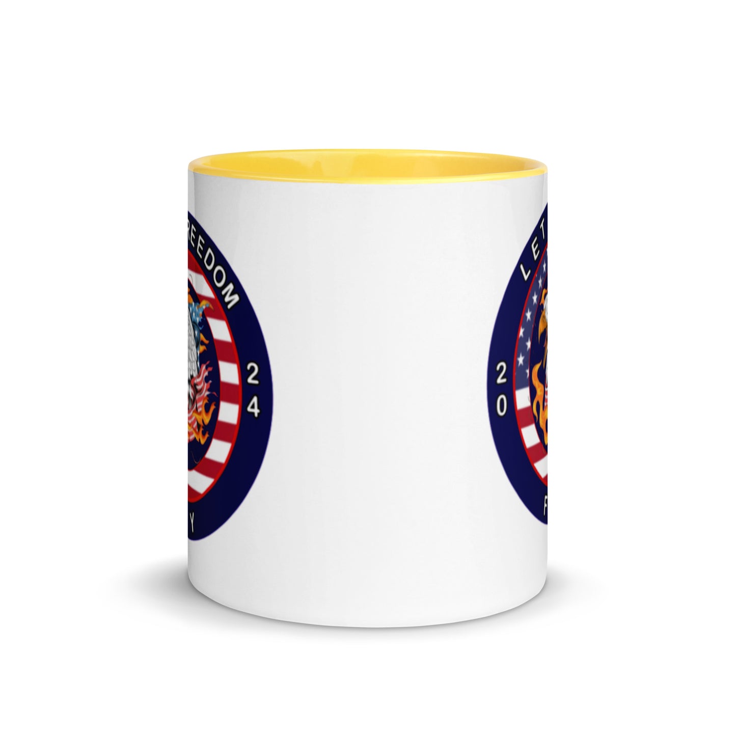 Mug with Color Inside - Let Freedom Fly design