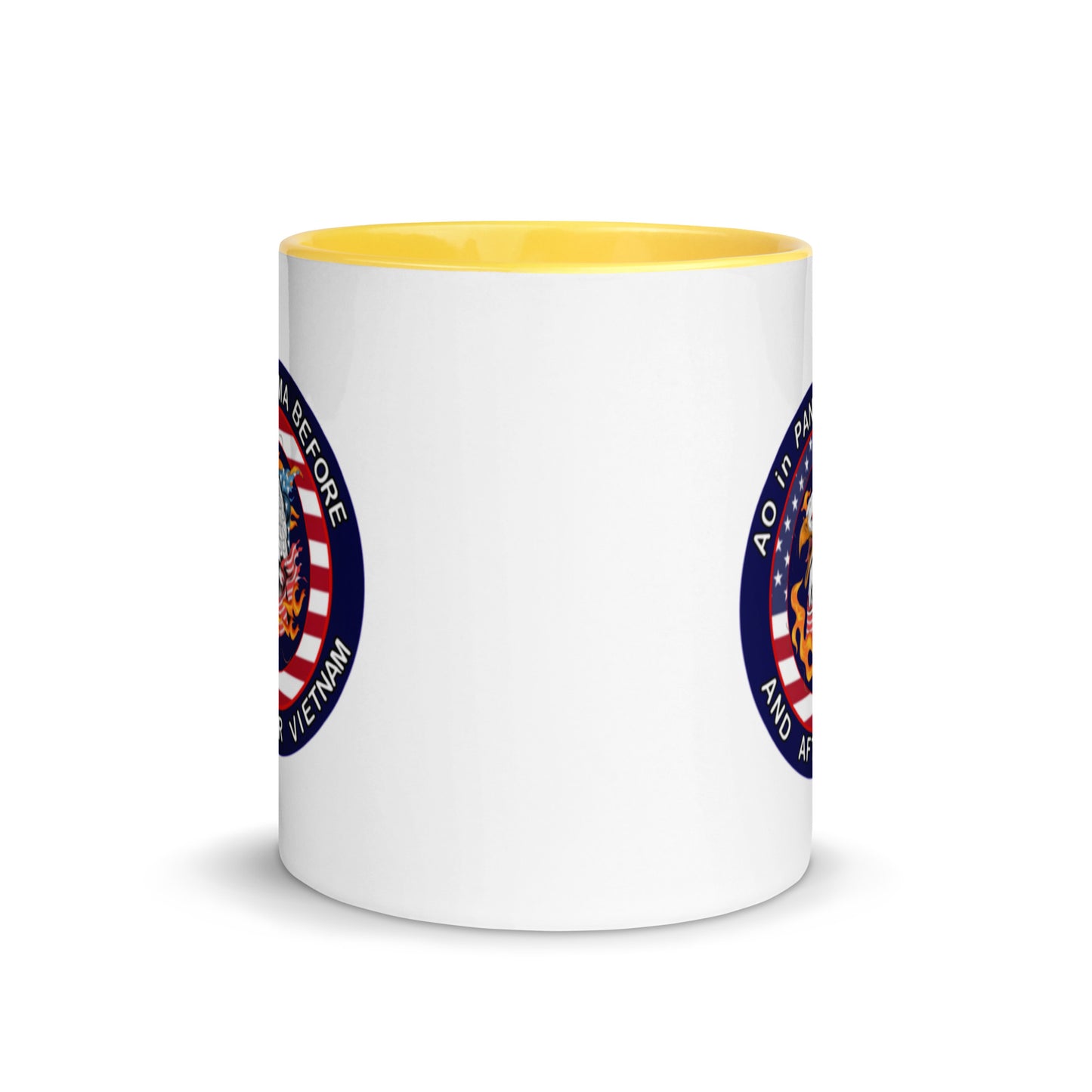 Mug with Color Inside - AO in Panama before and after Vietnam