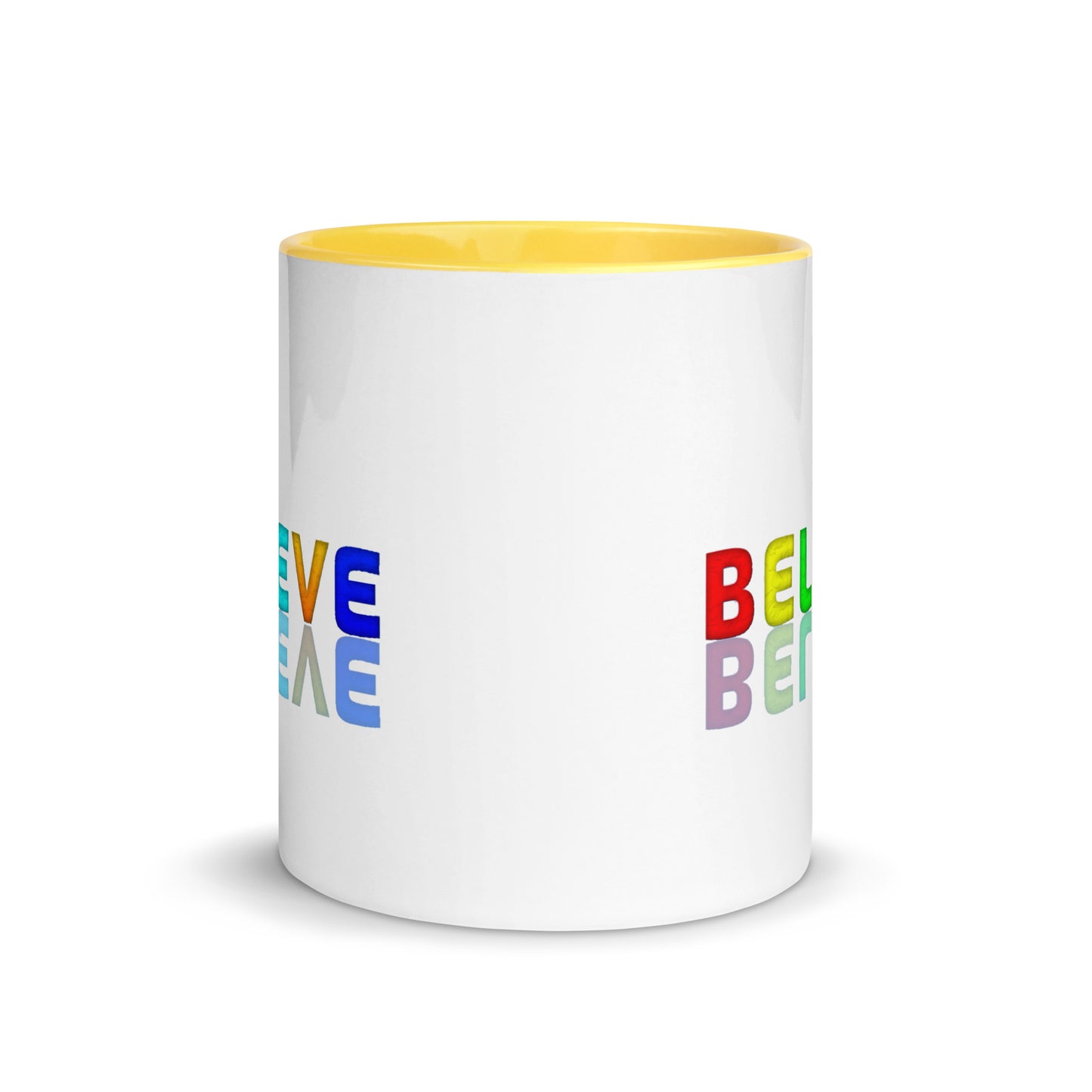 Mug with Color Inside - believe design