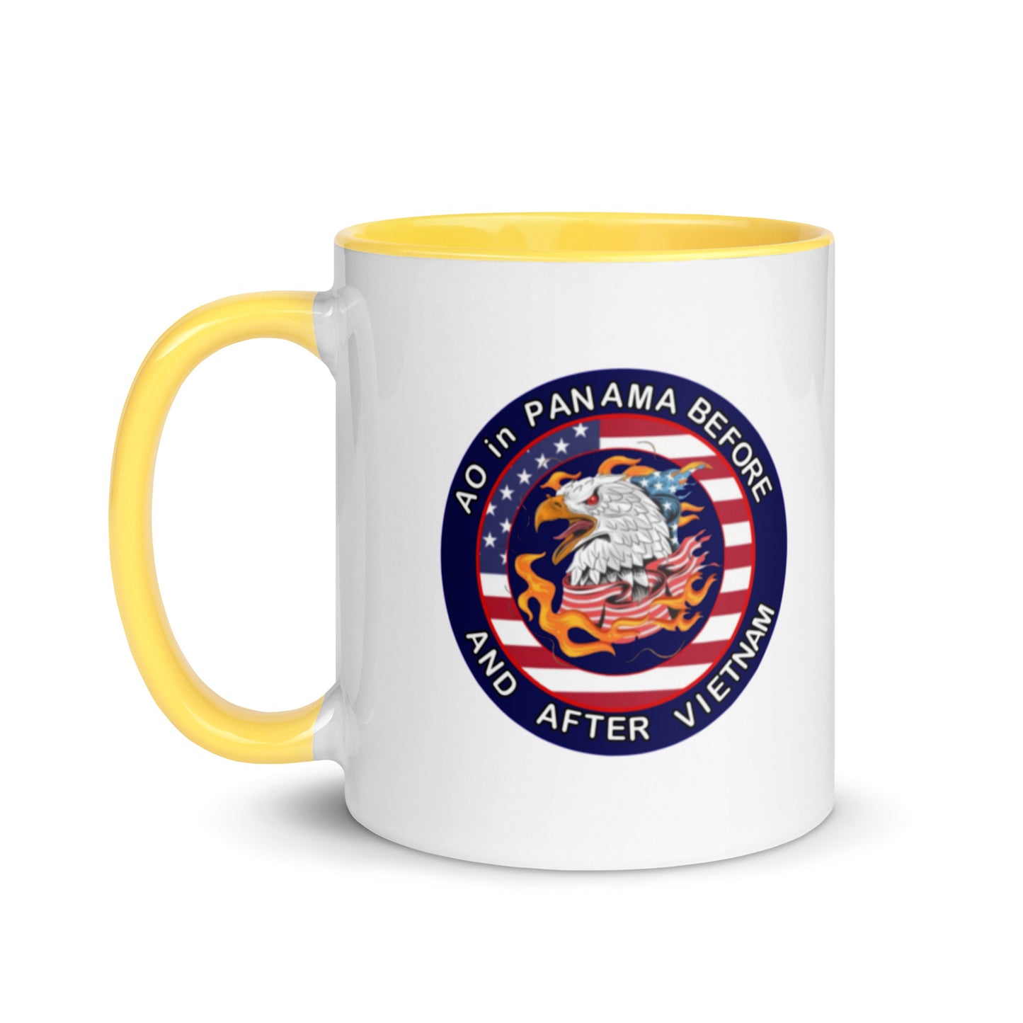 Mug with Color Inside - AO in Panama before and after Vietnam