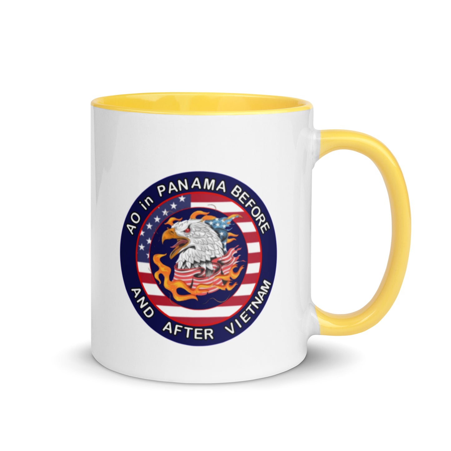Mug with Color Inside - AO in Panama before and after Vietnam