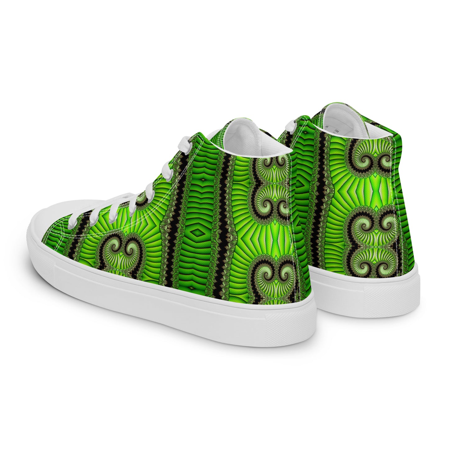Women’s high top canvas shoes