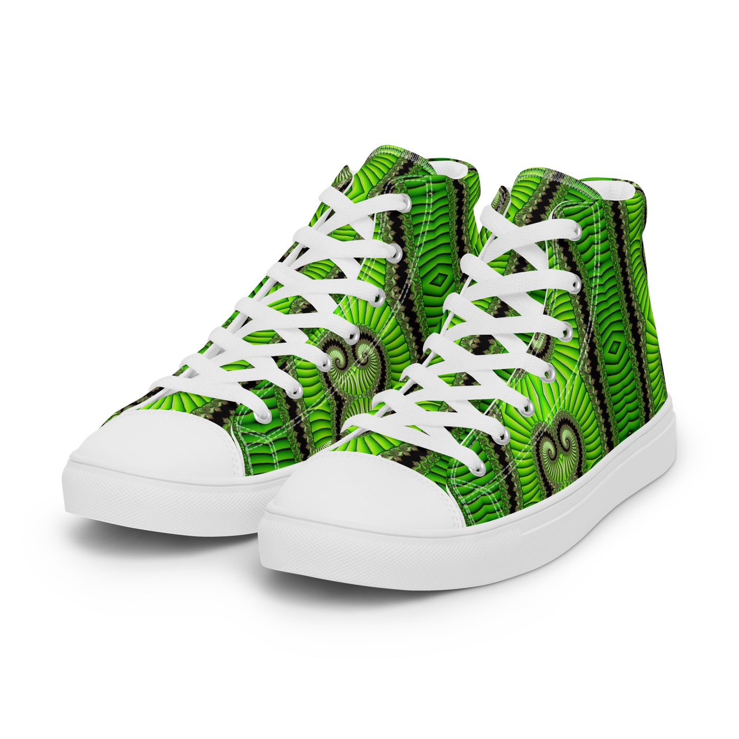 Women’s high top canvas shoes