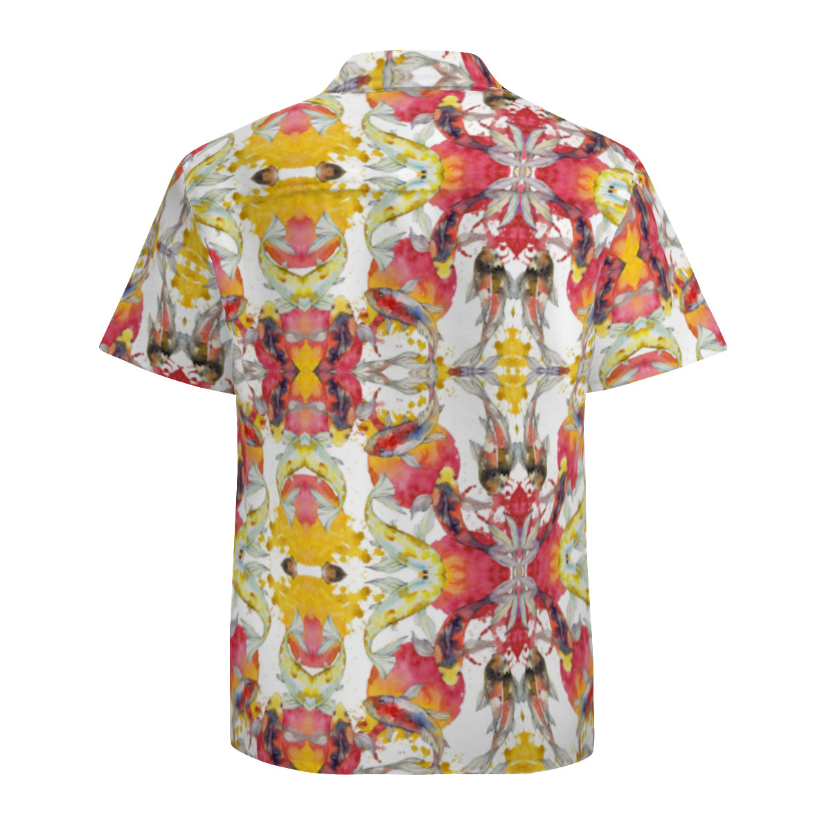 Hawaiian shirt - Design made from Coy fish
