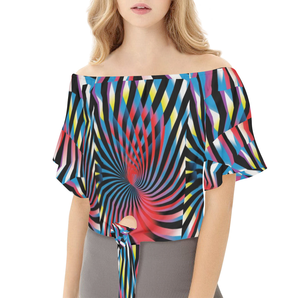 Blouse - multi color
