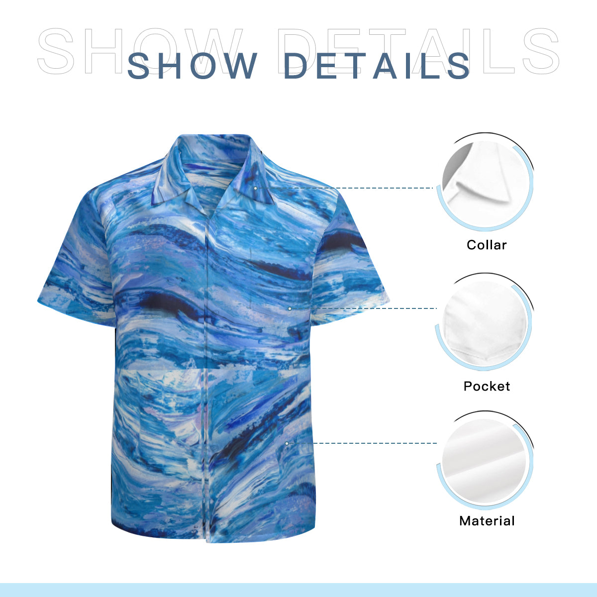 Hawaiin shirt - Rogue wave