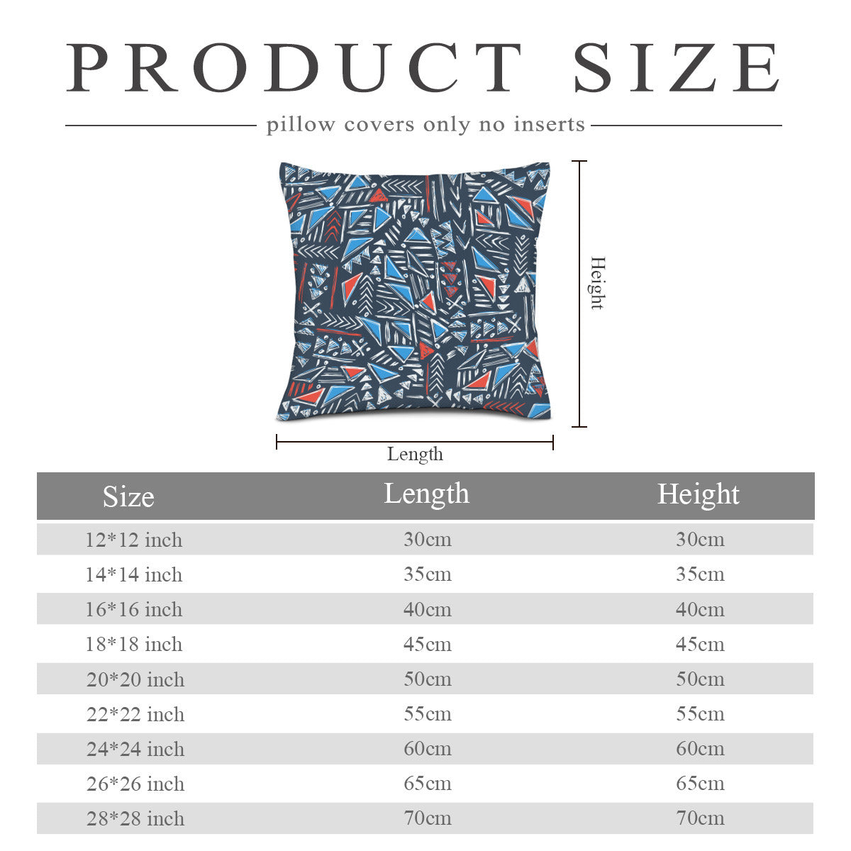 Throw pillow colorful background