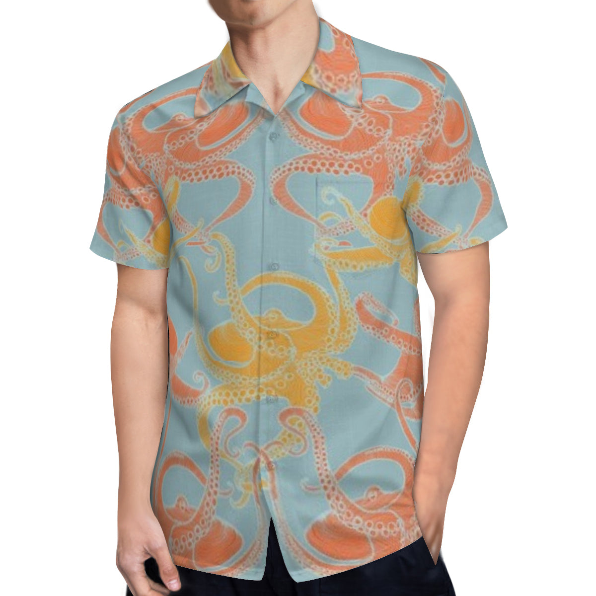 Hawaiian shirt - Octopus