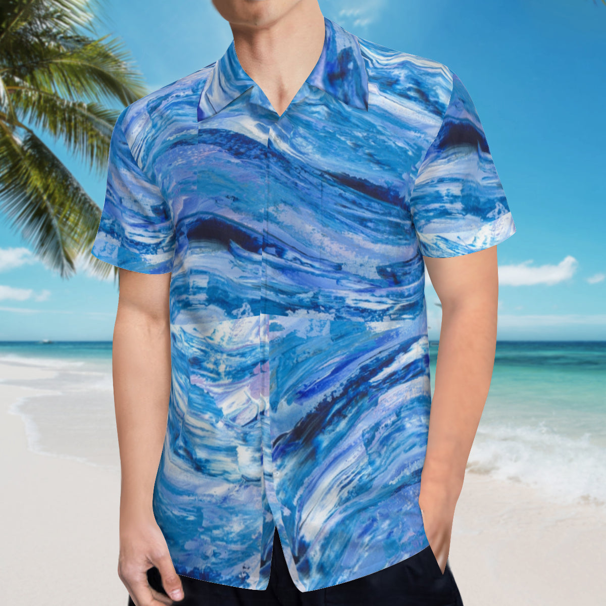 Hawaiin shirt - Rogue wave