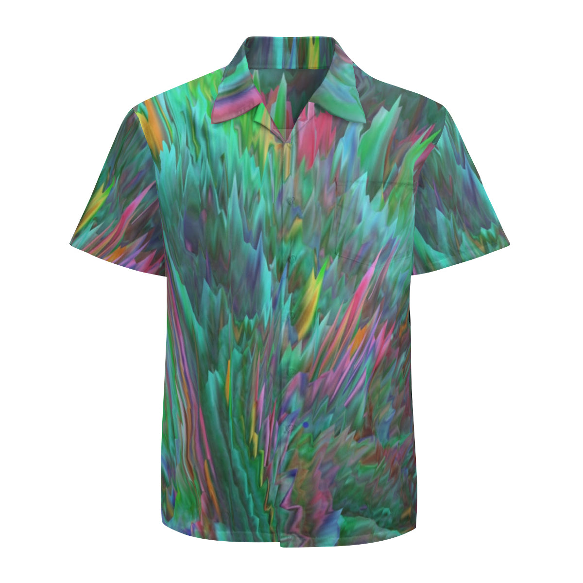 Button up shirt - Design Neon Splashes