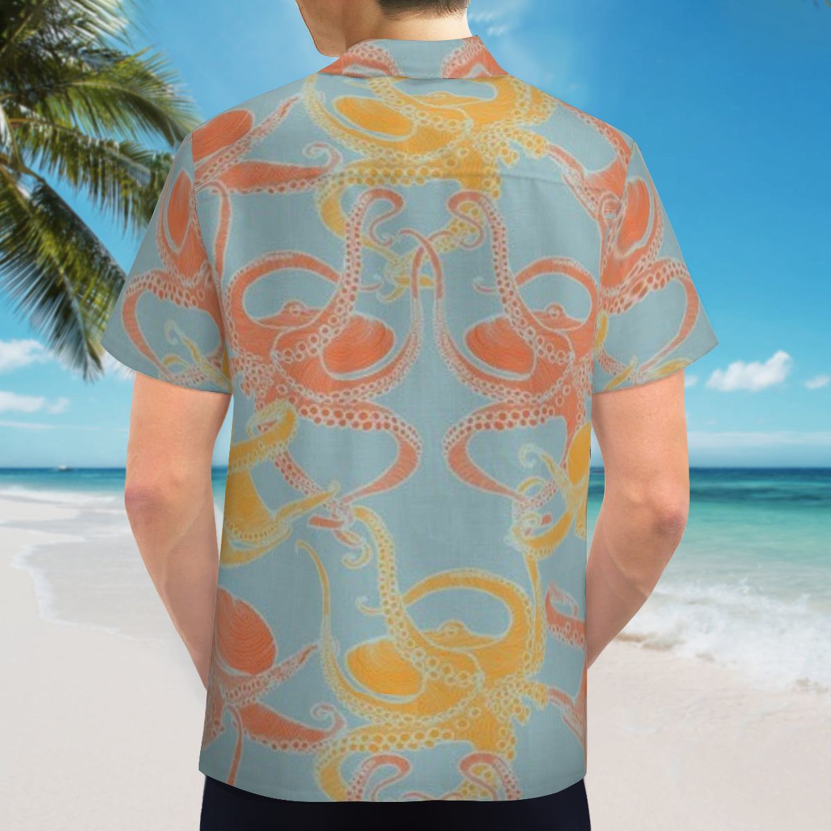 Hawaiian shirt - Octopus
