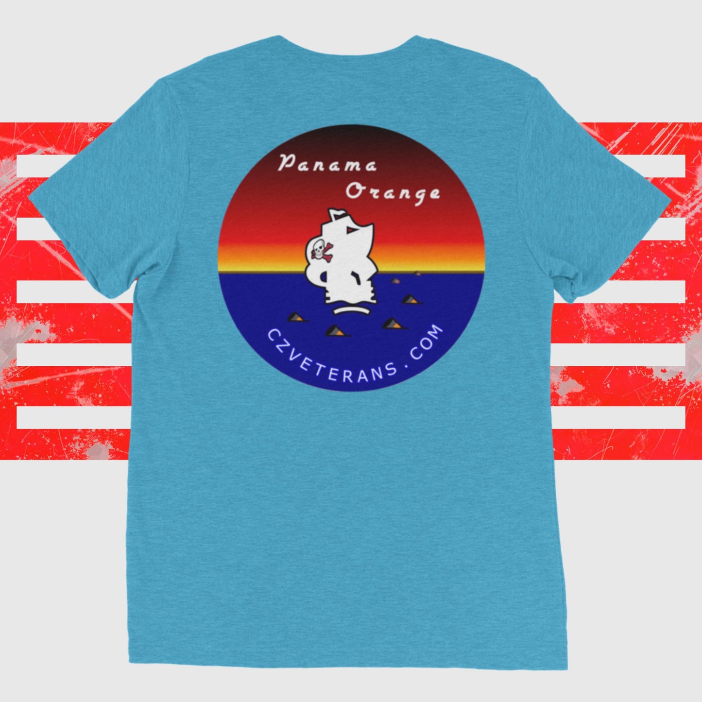 Panama Canal Zone Veterans - Short sleeve t-shirt - unisex