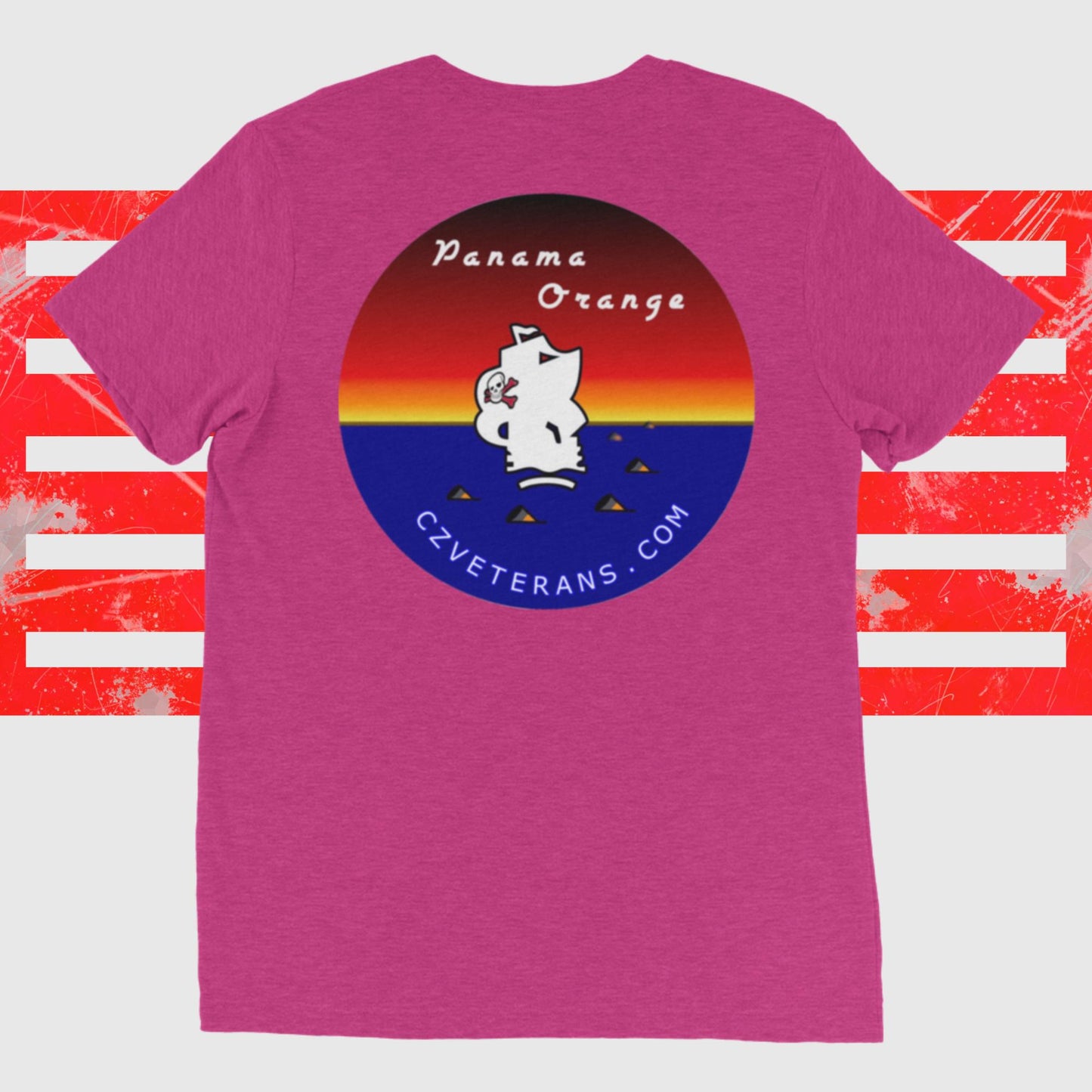 Panama Canal Zone Veterans - Short sleeve t-shirt - unisex