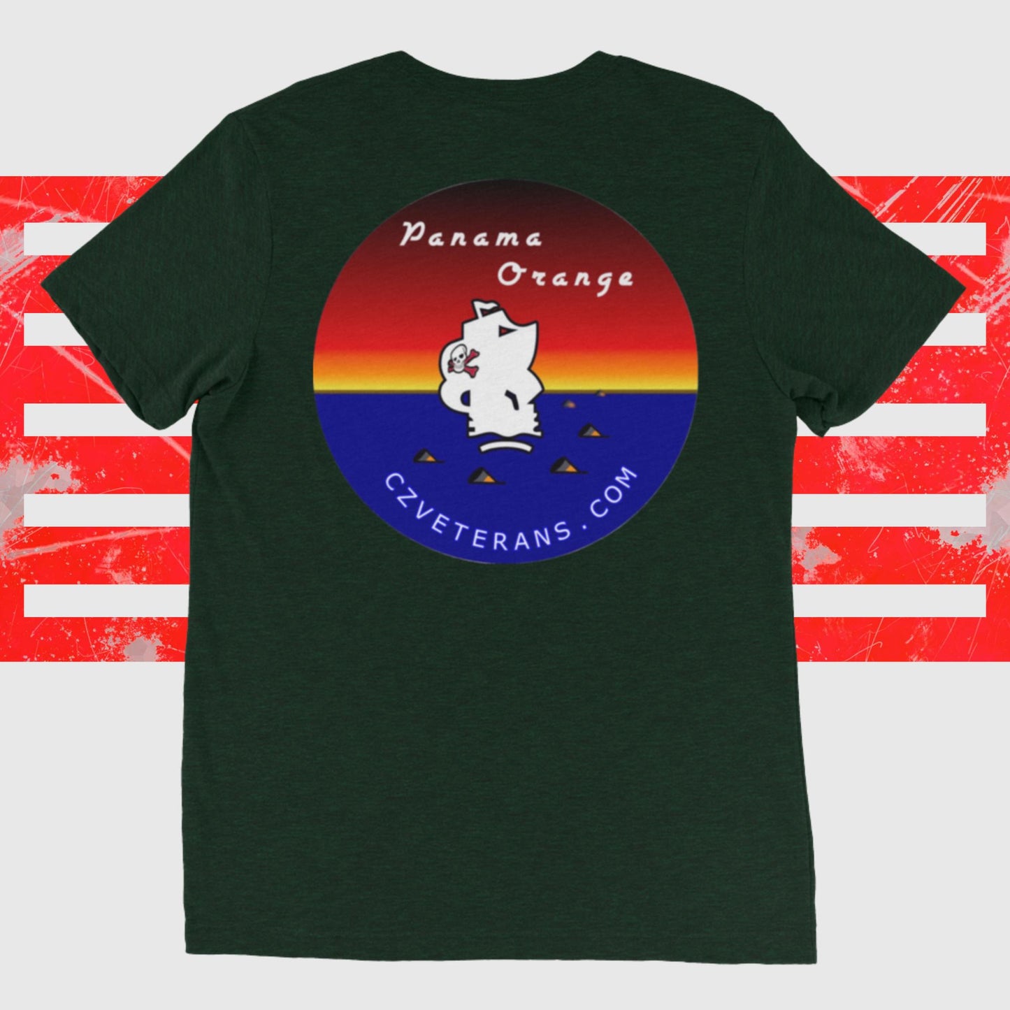 Panama Canal Zone Veterans - Short sleeve t-shirt - unisex