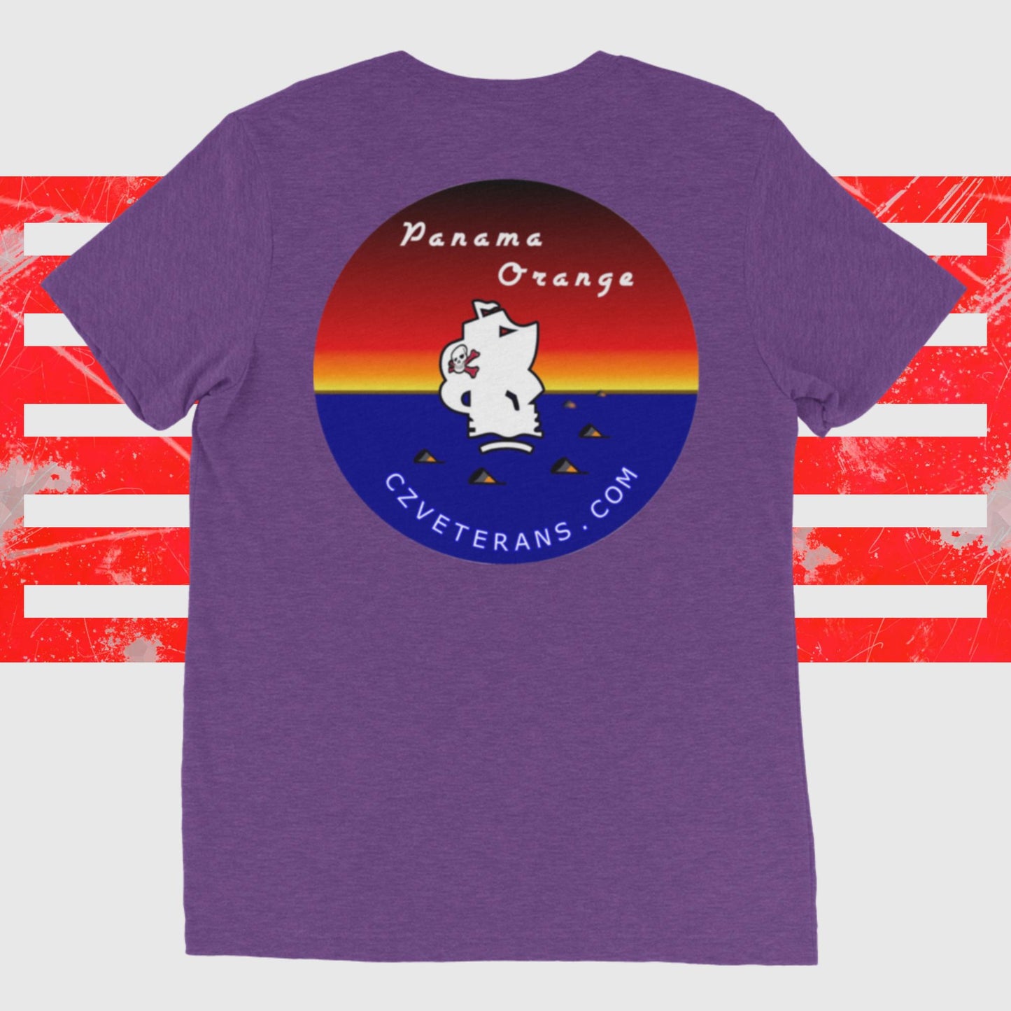 Panama Canal Zone Veterans - Short sleeve t-shirt - unisex