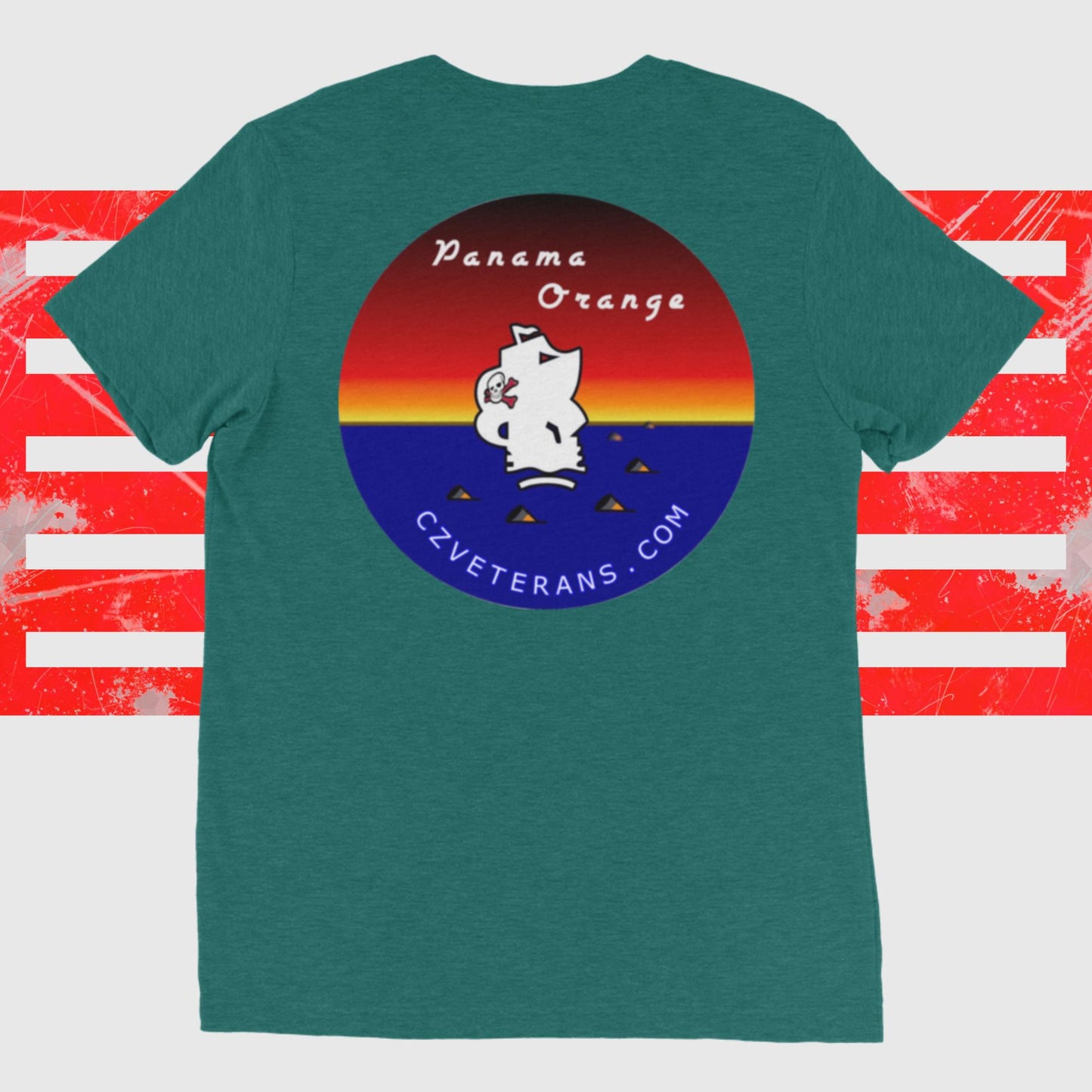 Panama Canal Zone Veterans - Short sleeve t-shirt - unisex