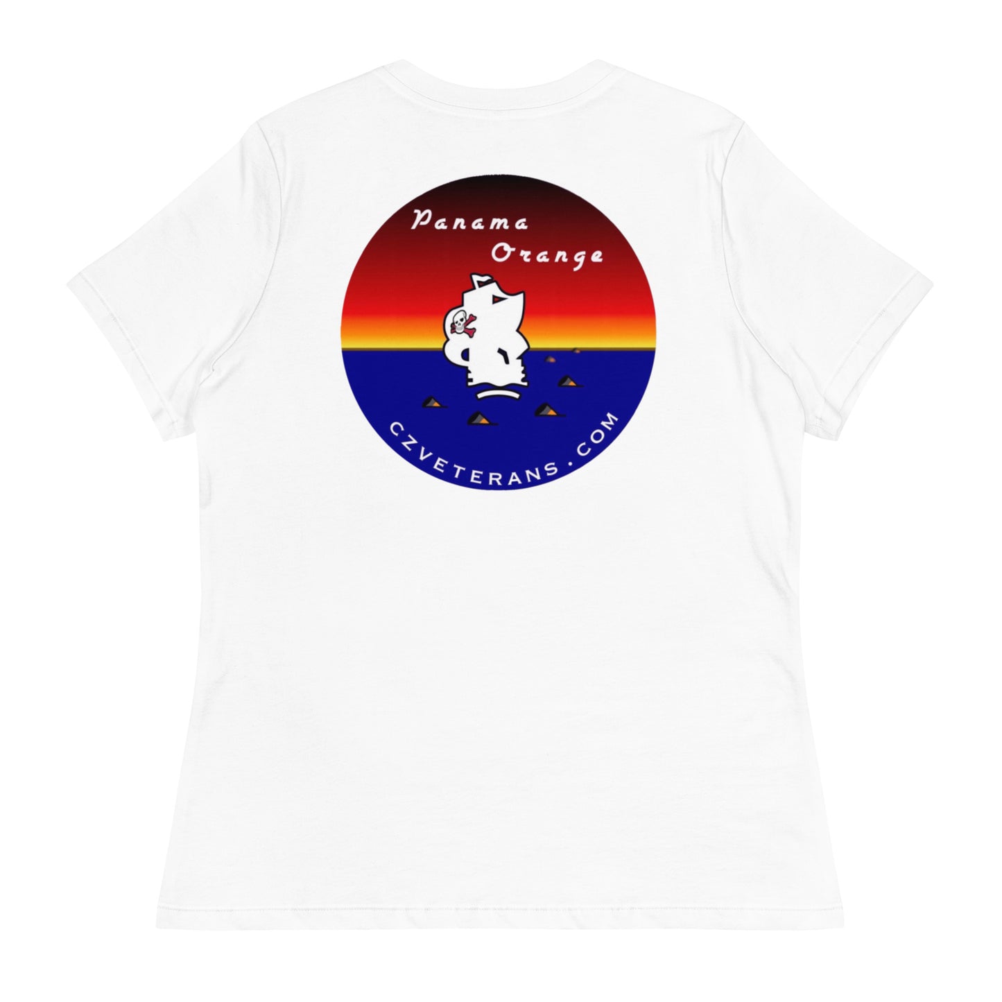 Panama Canal Zone Veterans- Women's Relaxed T-Shirt
